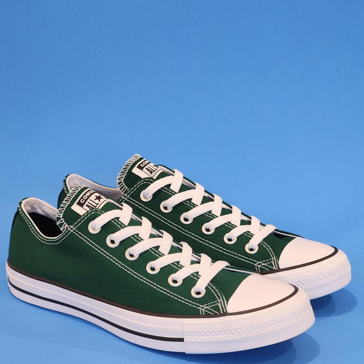 Converse all star on sale ox green