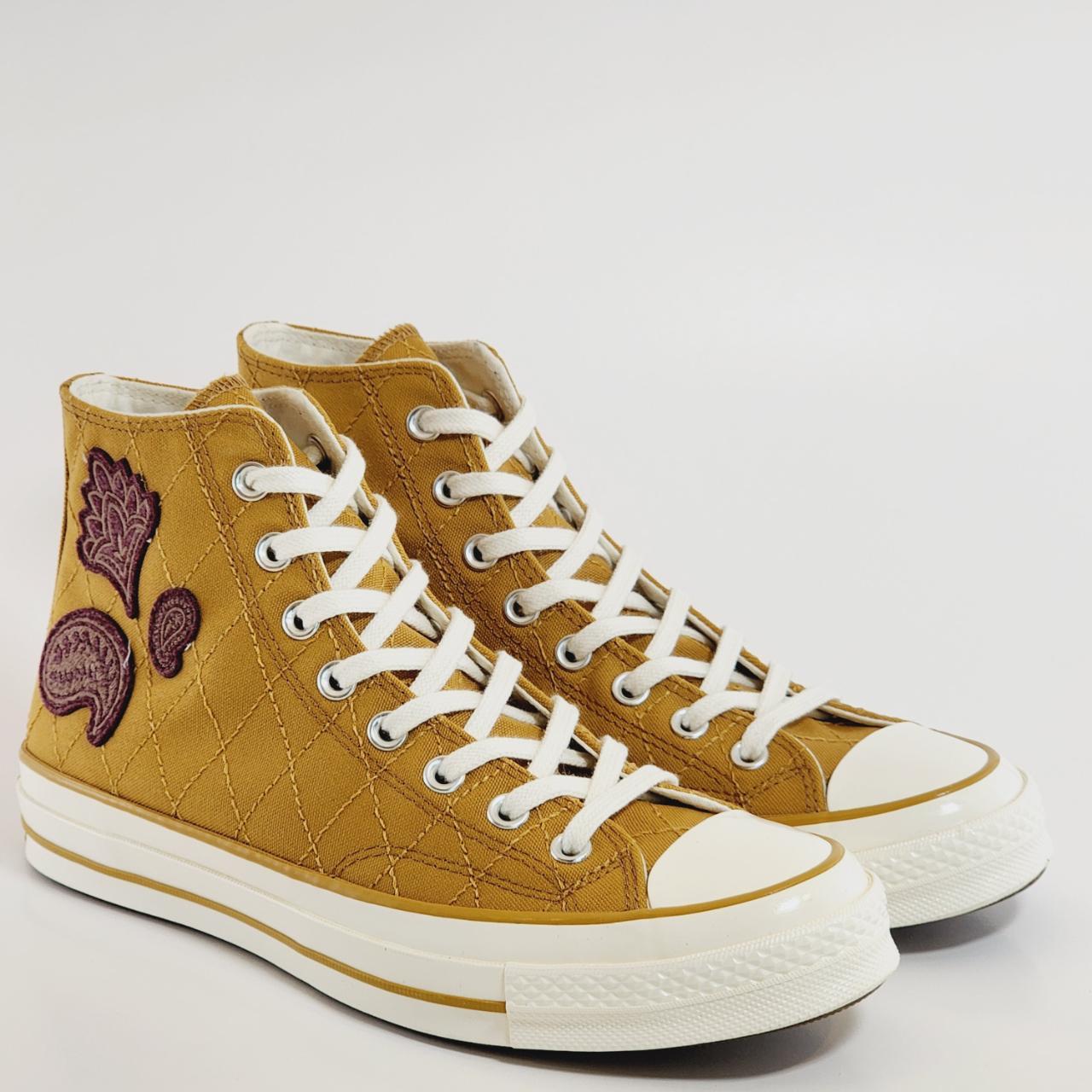 converse hi tan trainers