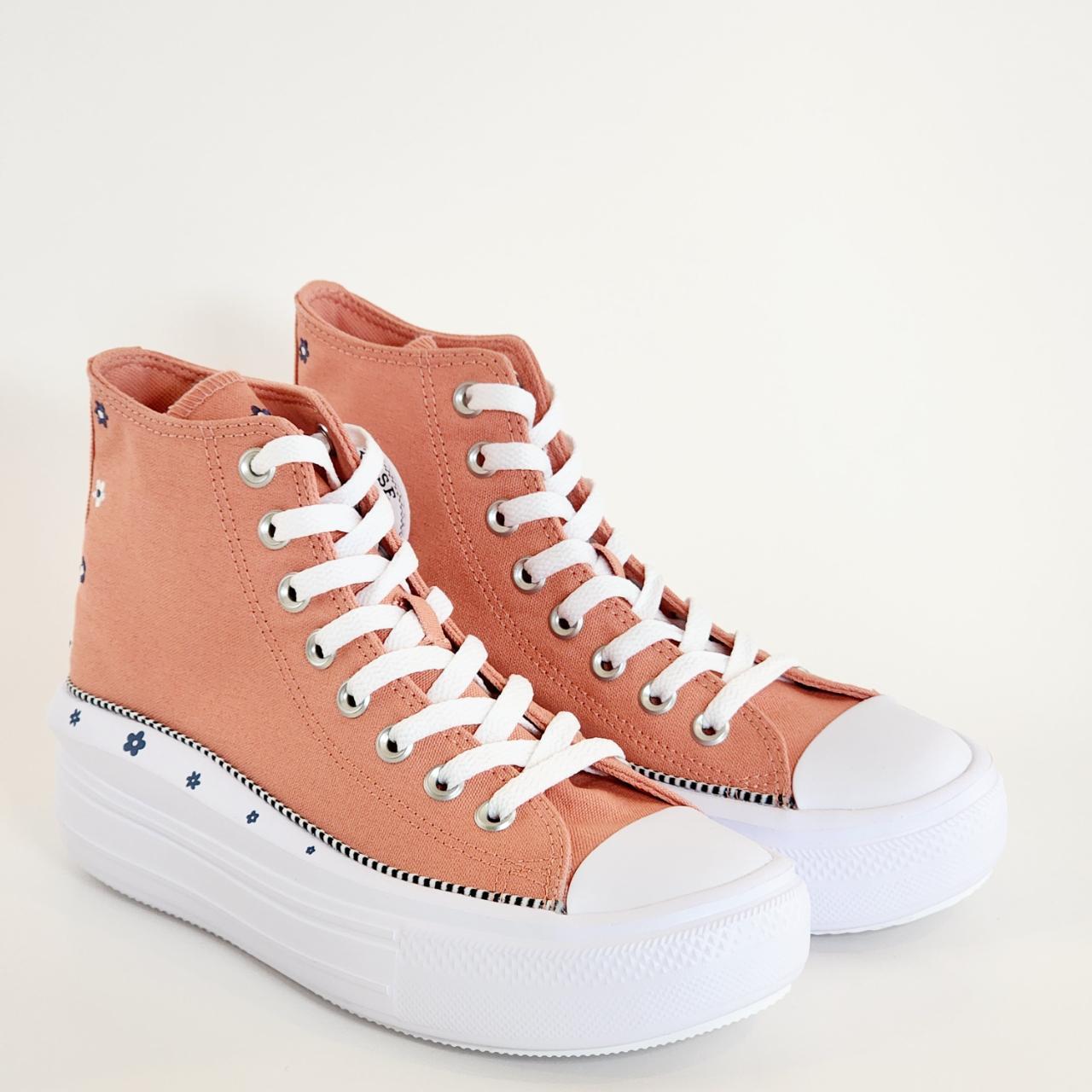 【ラプンツェル様用】VHOL / Deeper Than Sky Converse Chuck Taylor All Star Hi High Top Lift | Depop