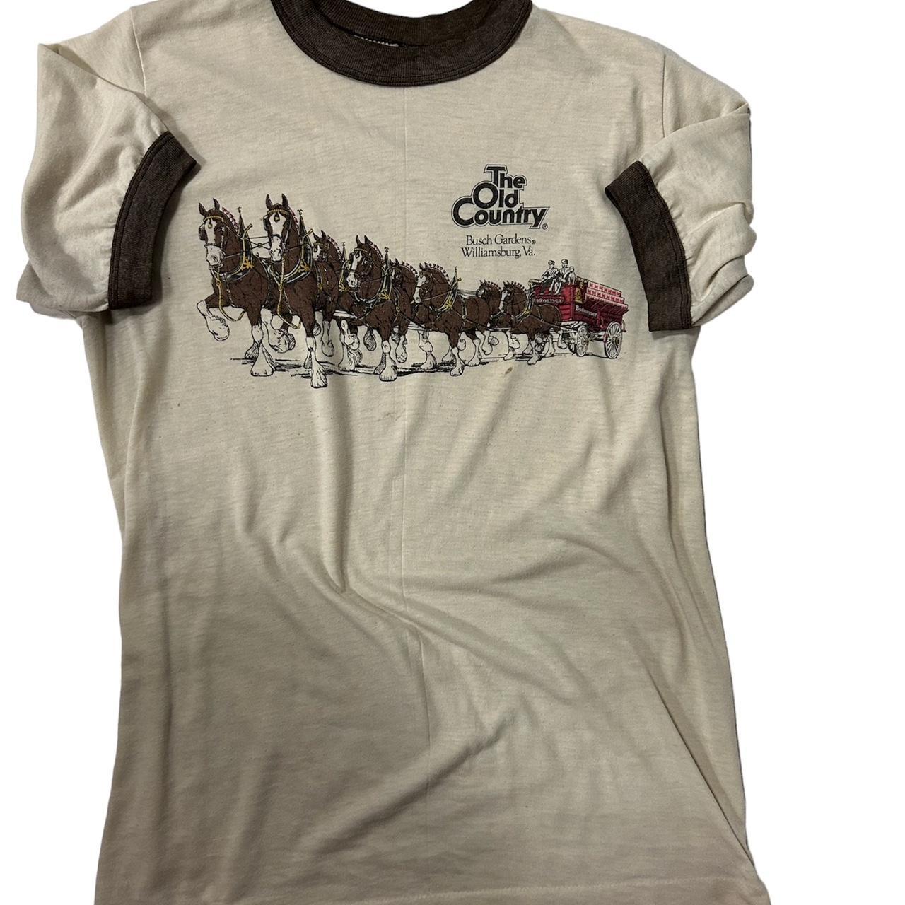 budweiser ringer tee