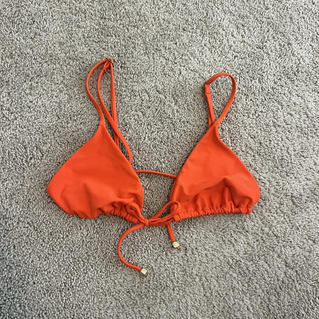 Blackbough swim triangle bikini top. Color “hot... - Depop