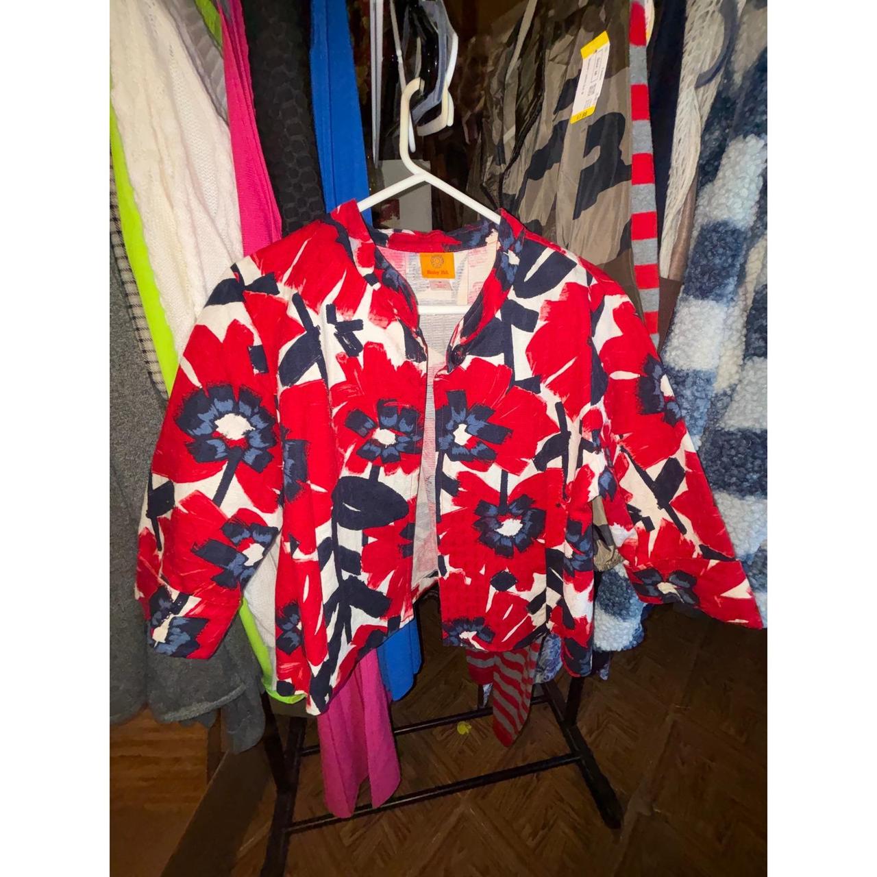 Ruby Rd. Women's Tailored jacket - Red/Blue - 16 … - image 1