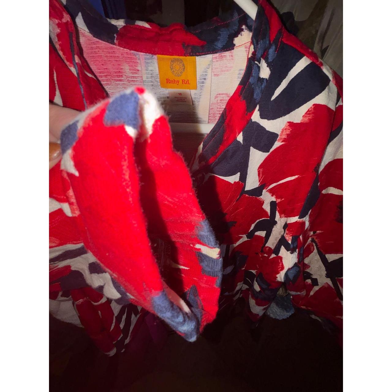 Ruby Rd. Women's Tailored jacket - Red/Blue - 16 … - image 4