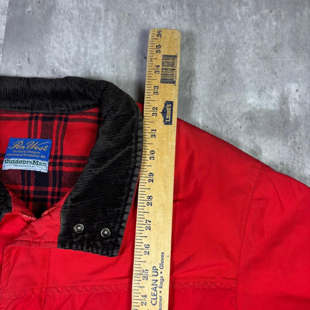 Pendleton Men's Lightweight Jacket - Red/Brown - … - image 4