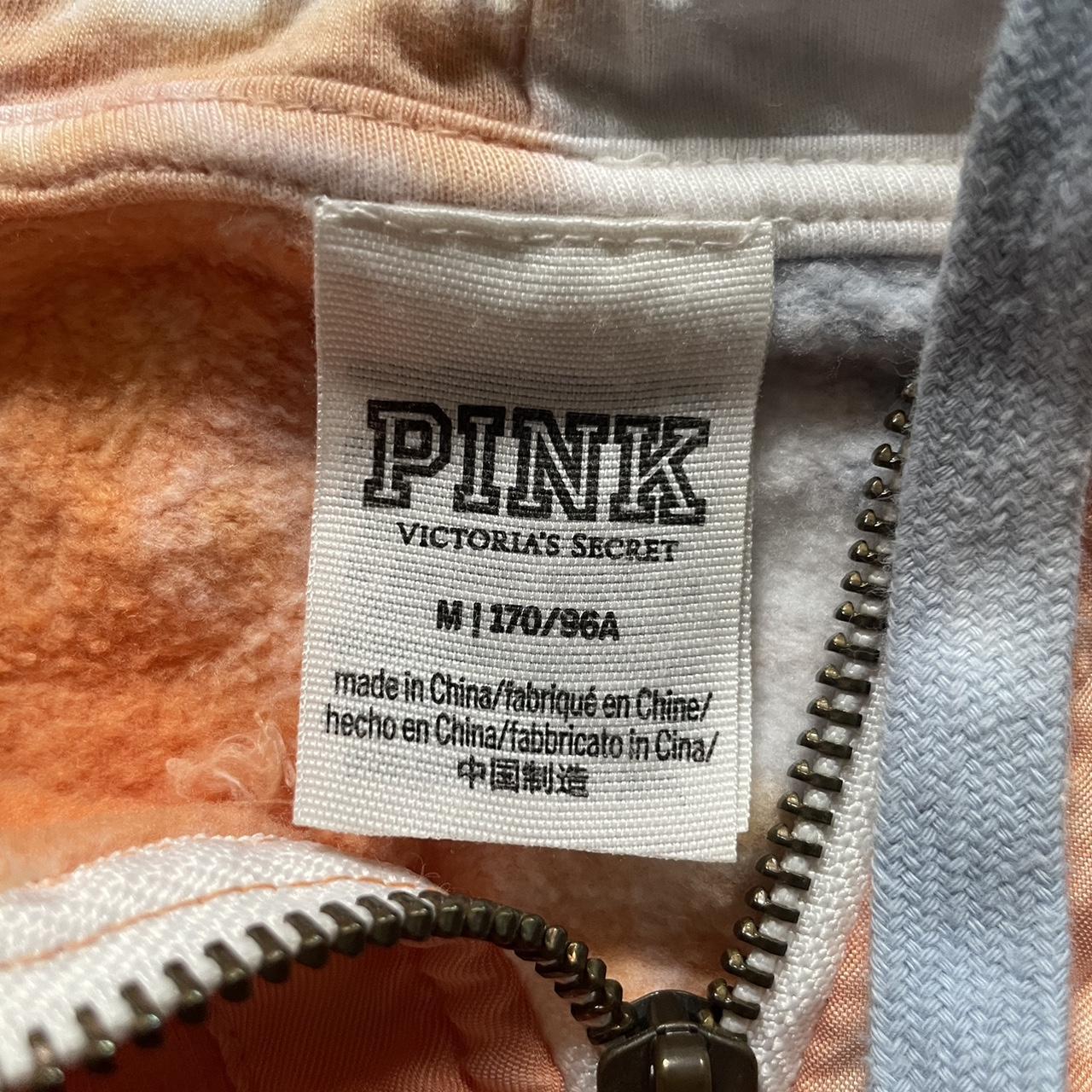 Victoria's Secret PINK tie dye orange and pink - Depop