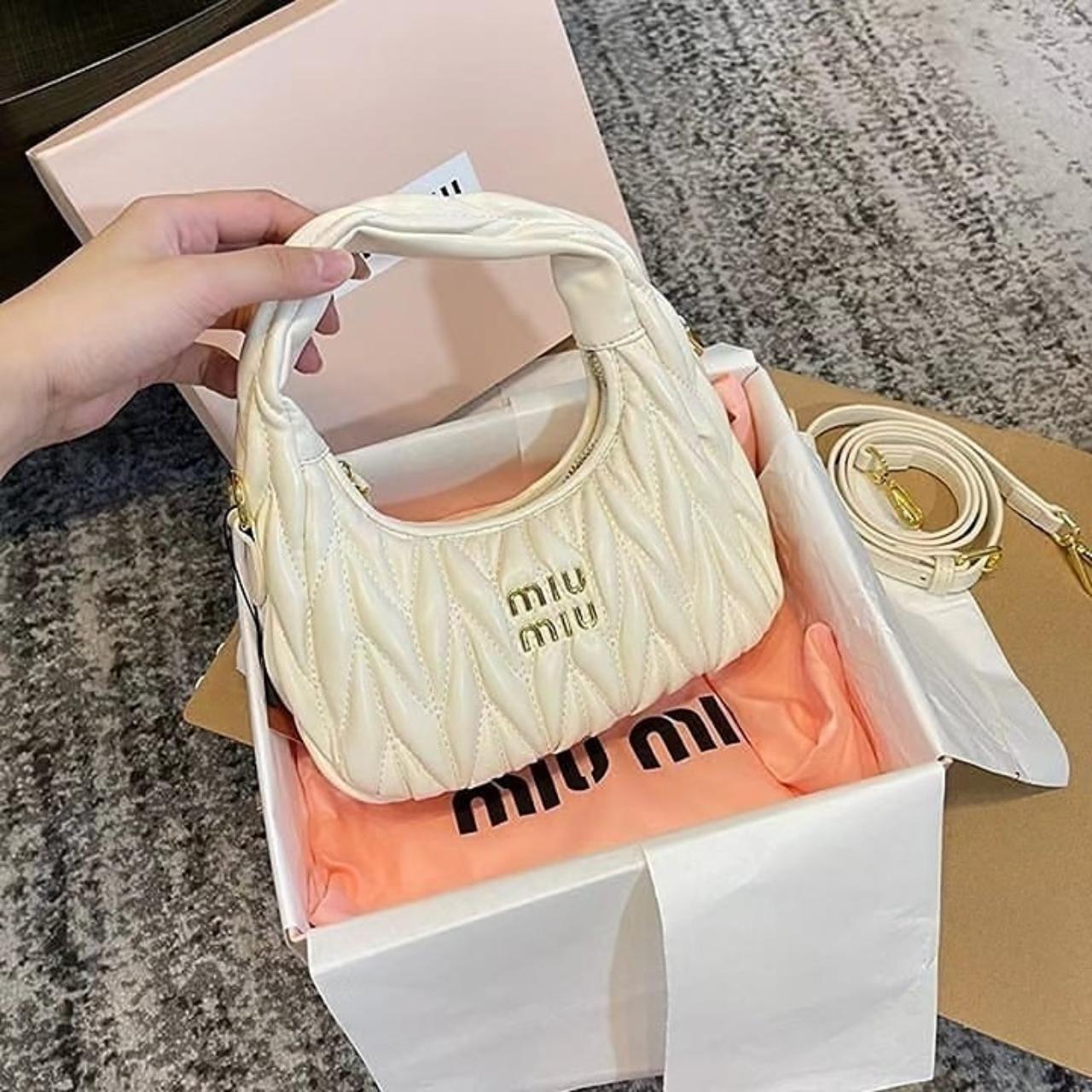 MIU MIU bag miumiu new straw underarm bag Size 25 | Depop MIU MIU bag miumiu new straw underarm bag Size 25 | Depop