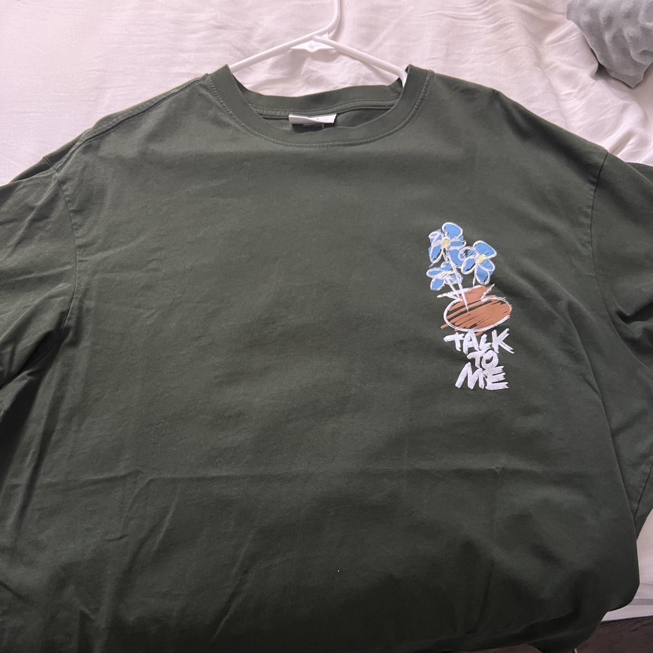 【talk to me】二重シャツ　M Mensa Talk Code To Me Ladies Tee - DHG