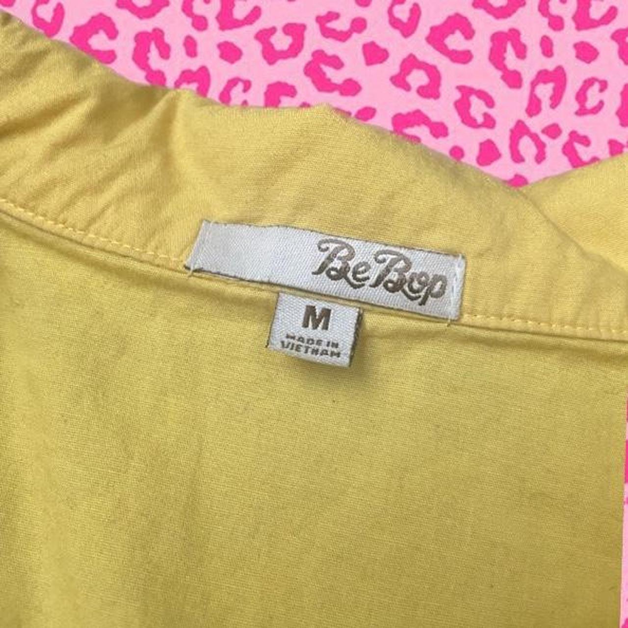 Be Bop Women's Yellow Shirt (2)