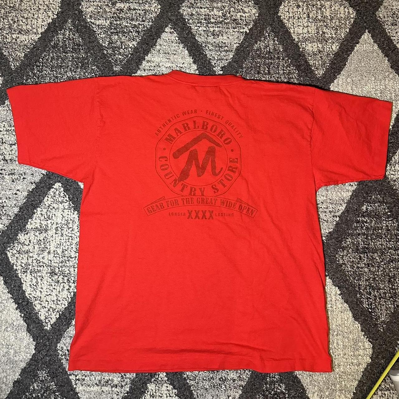 Vintage Marlboro T Shirt newest One Size Fits XL Brand New No flaws Single Stitch