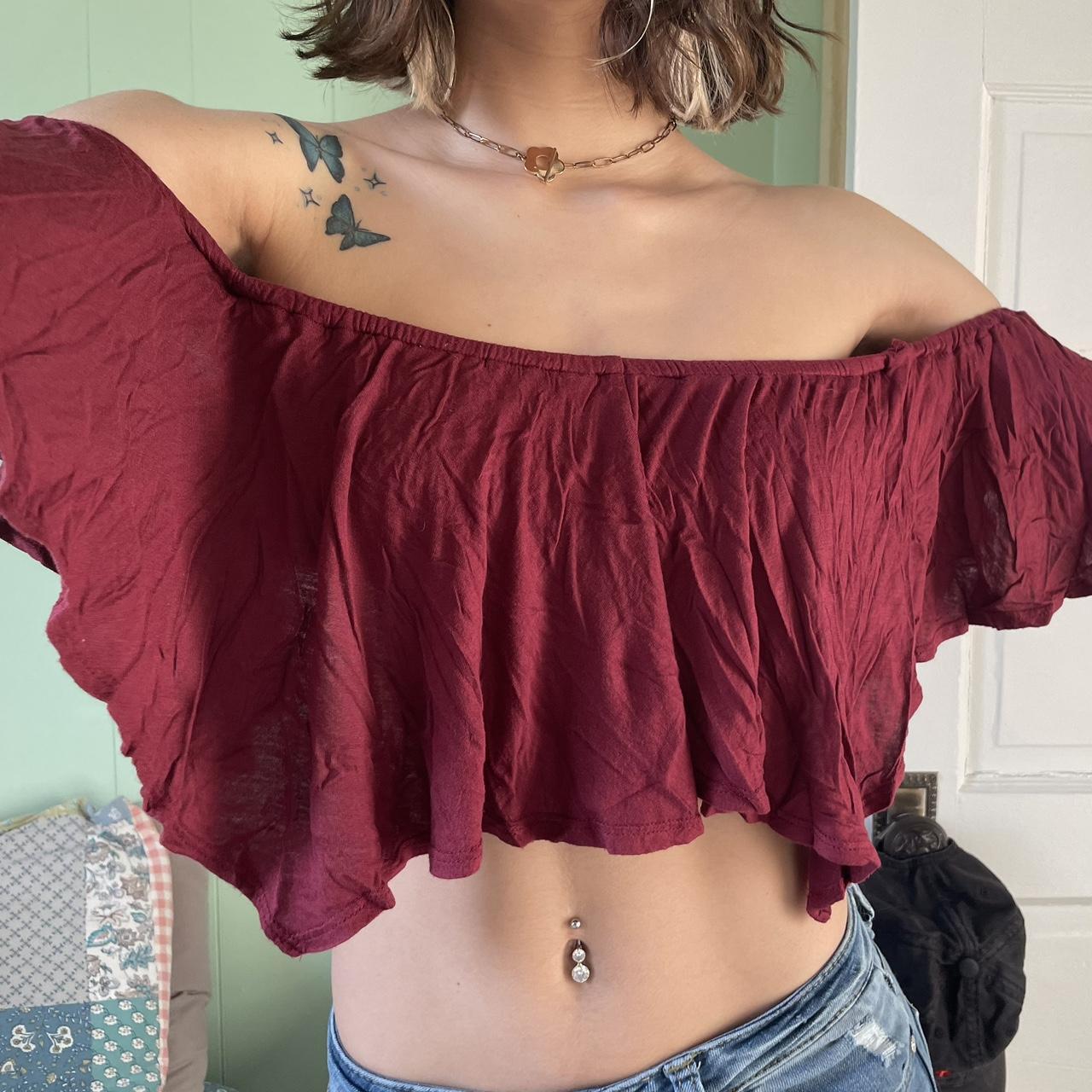 🥀 Windsor Boho Bandeau Crop Top 🥀 Size Xs True Depop