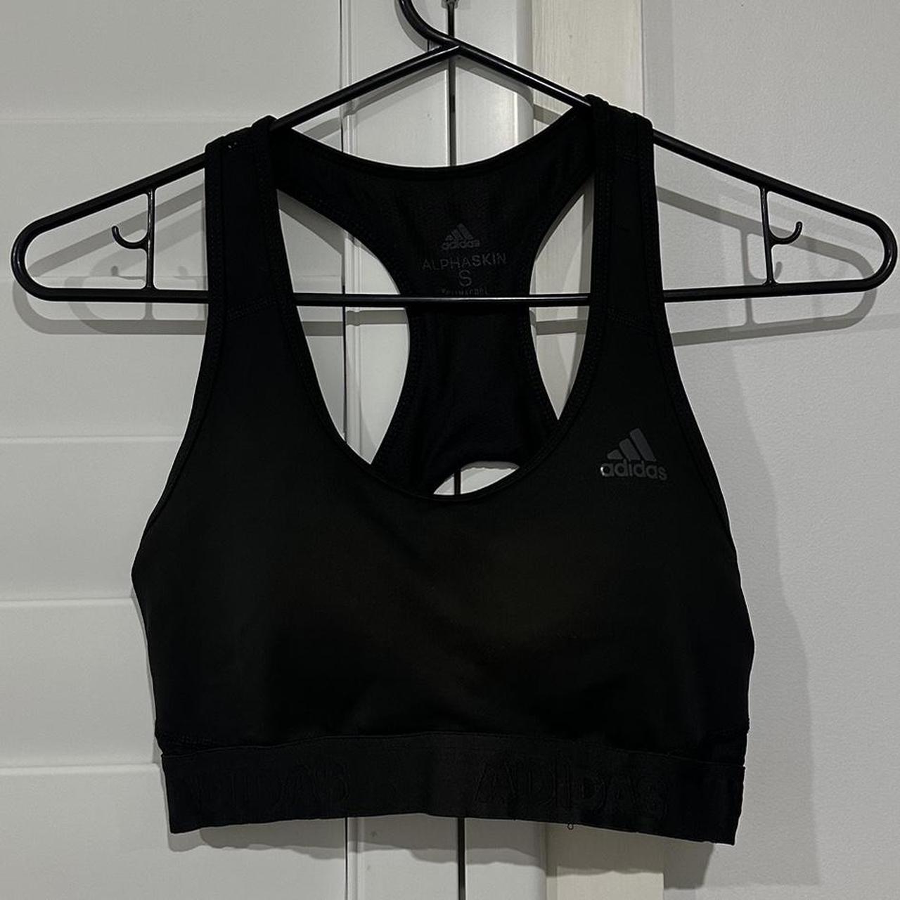 Adidas sports bra, Some signs of wear shown in the... - Depop