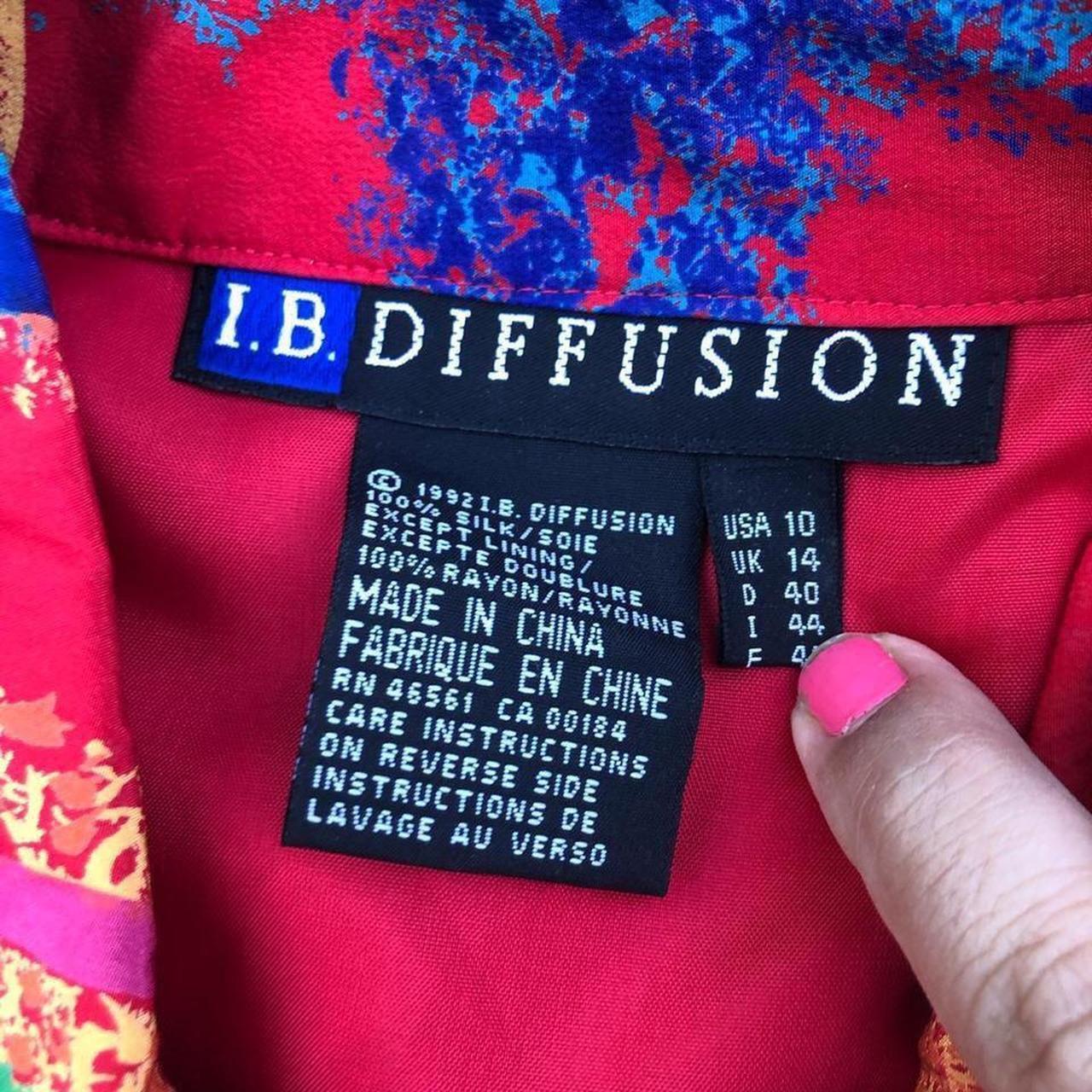 Preloved Women's Puffer Jacket - Multi/Red - L – … - image 3