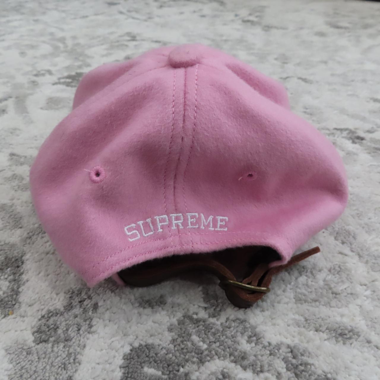 Supreme Fine Wale Corduroy Camp Cap Hat Pink... - Depop