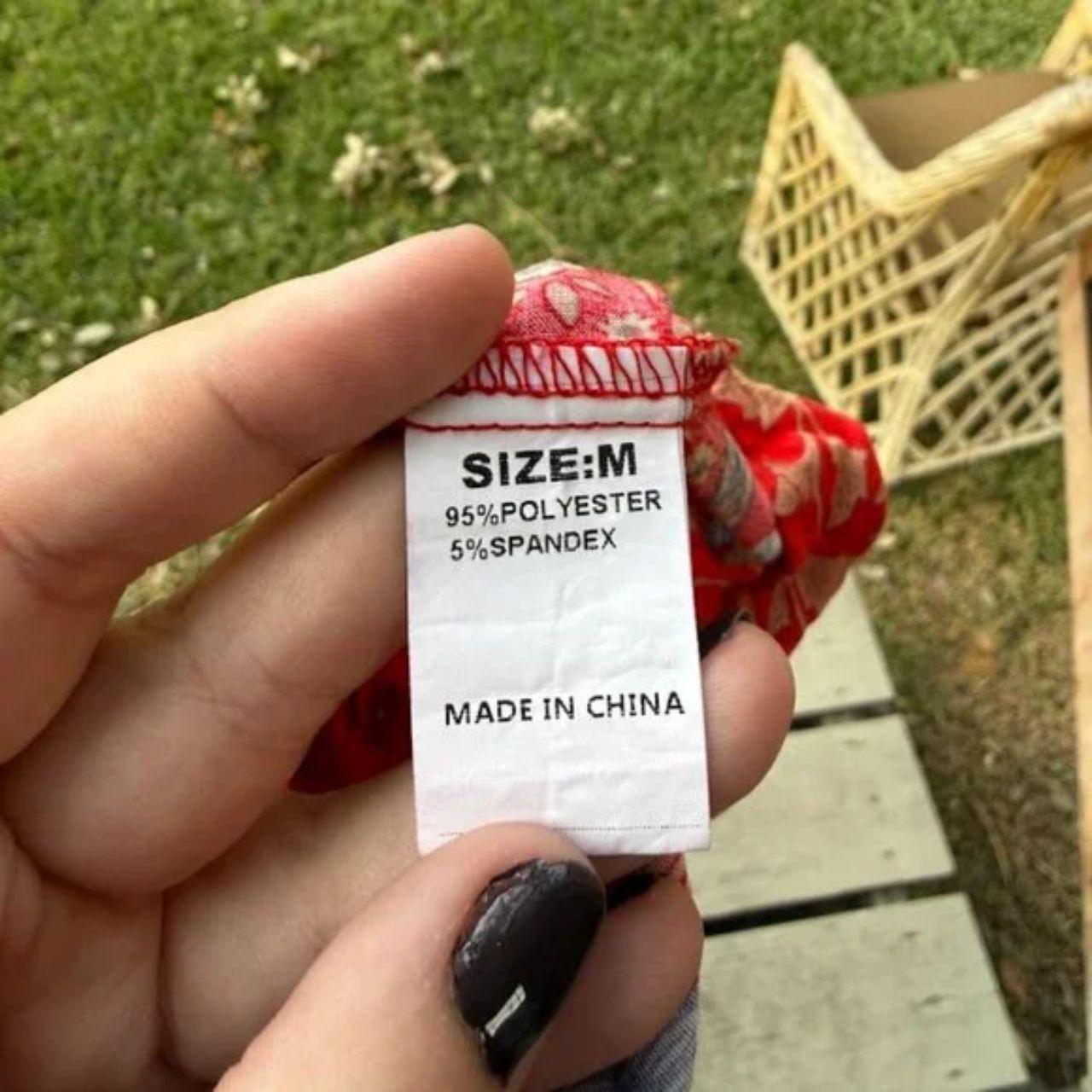 Source Unknown Women's Maxi Skirt - Red/Multi - M… - image 3