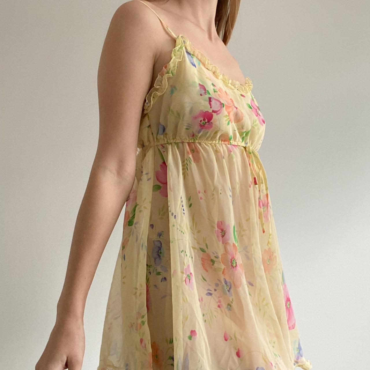 Restock! Vintage Victoria’s Secret yellow floral... Depop