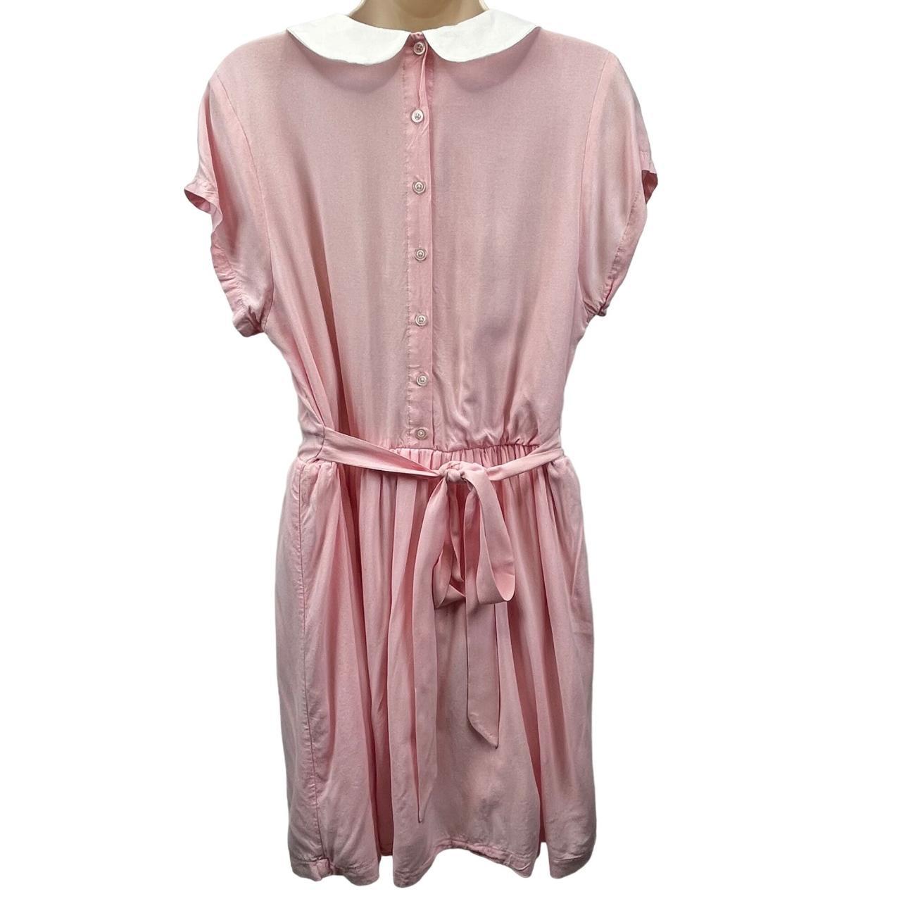 Women's Pink and White Fancy-dress | Depop