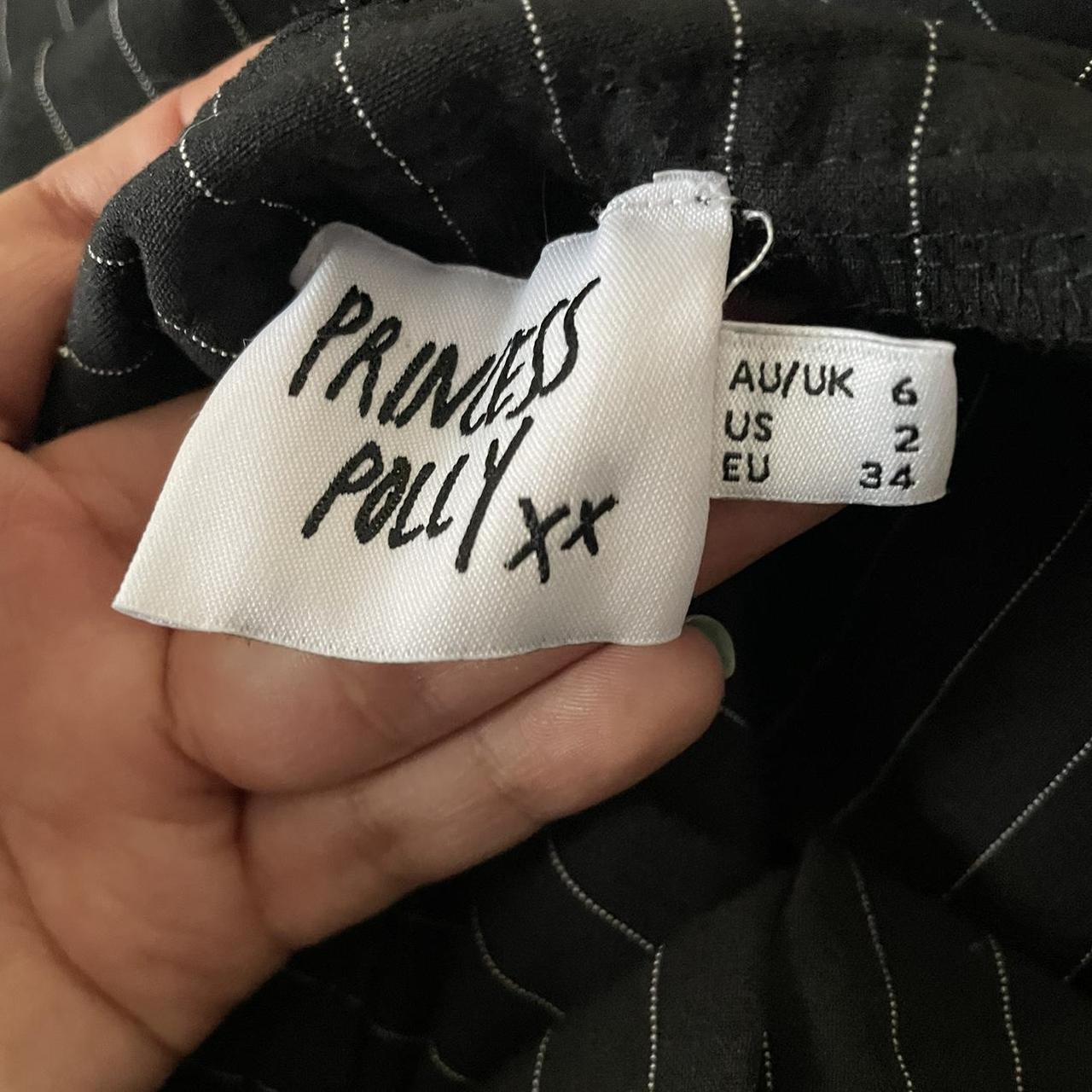 Princess Polly Women's Black Dungareesoveralls Depop