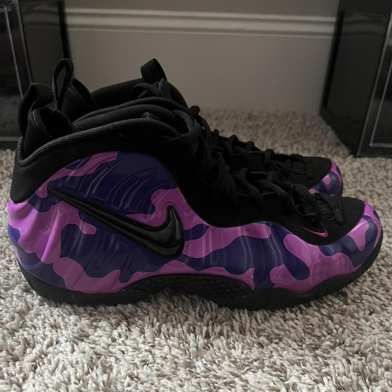 purple camo foamposite pro