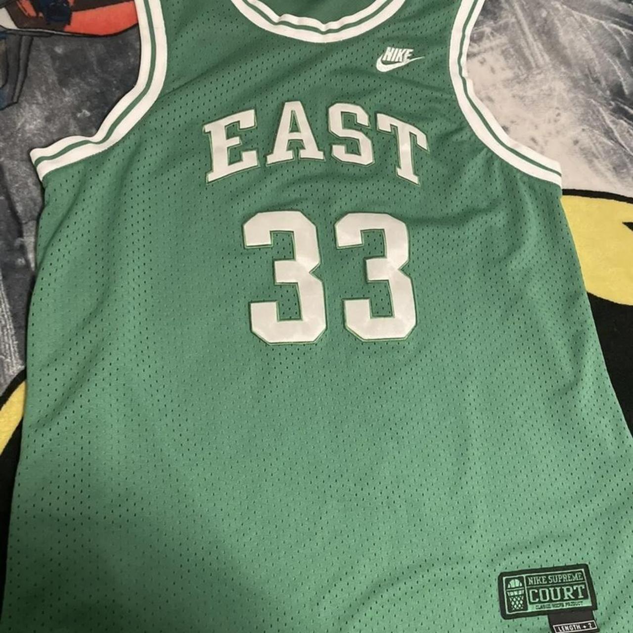 Larry bird hotsell nike jersey