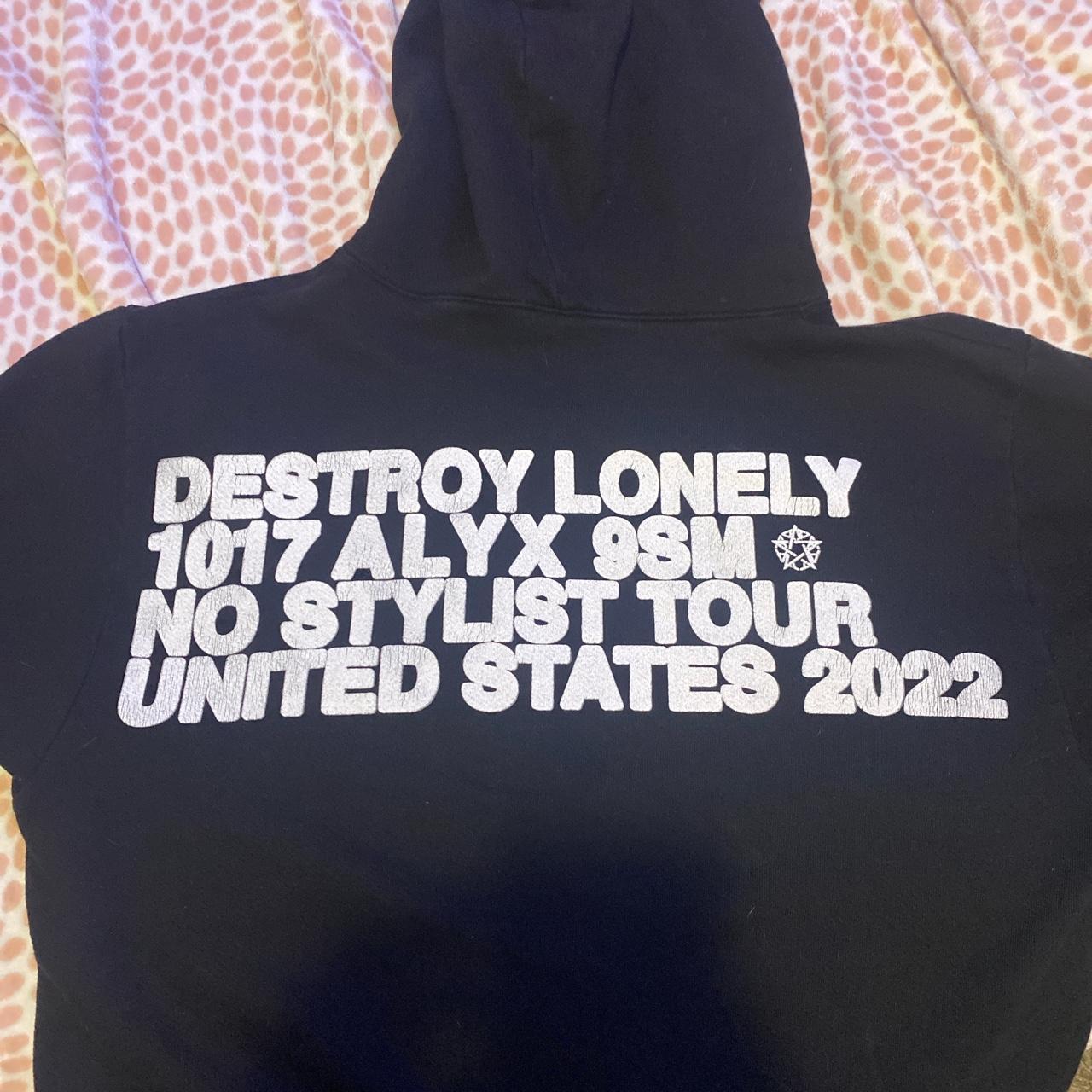 1017 ALYX 9SM Destroy Lonely hoodie tour... - Depop