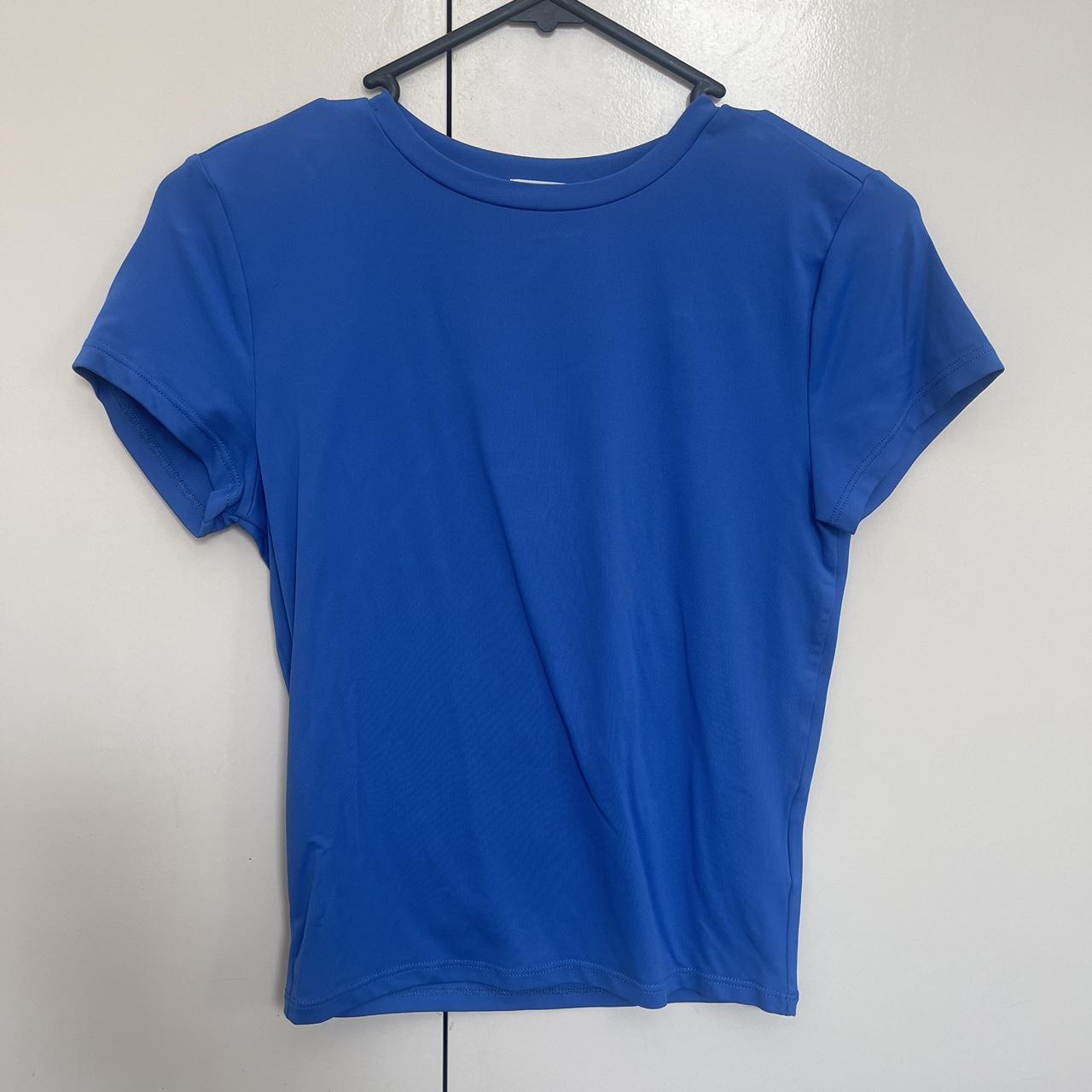 Cobalt blue Glassons soft fabric top Worn twice... - Depop