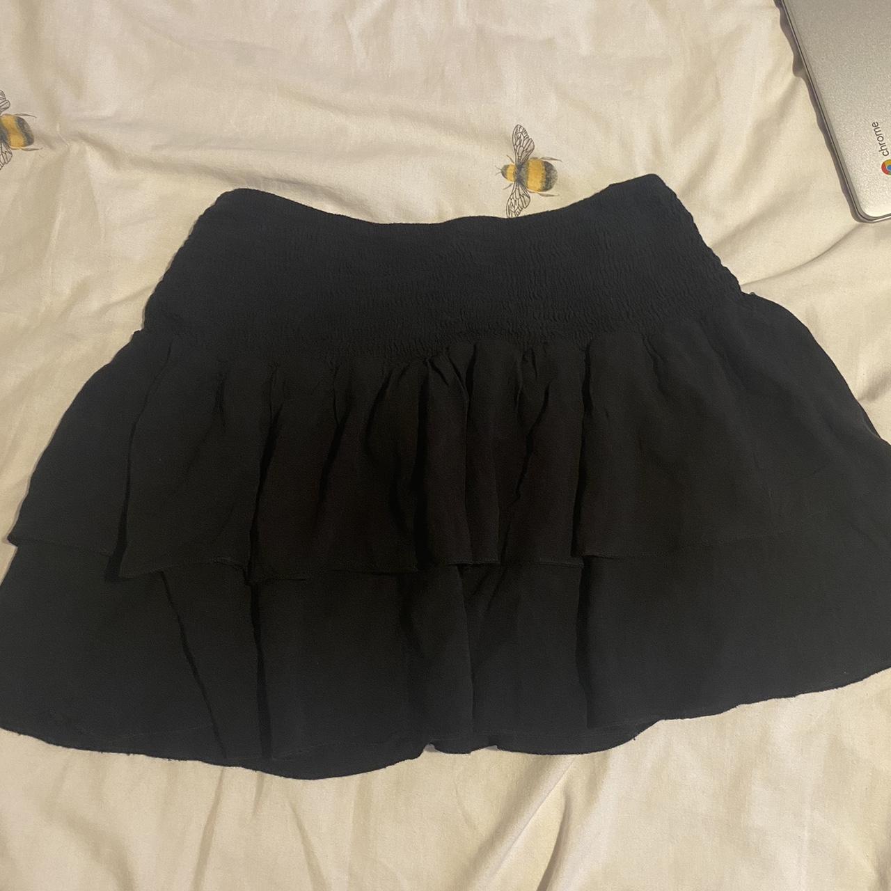 SHEIN Women's Black Skirt | Depop