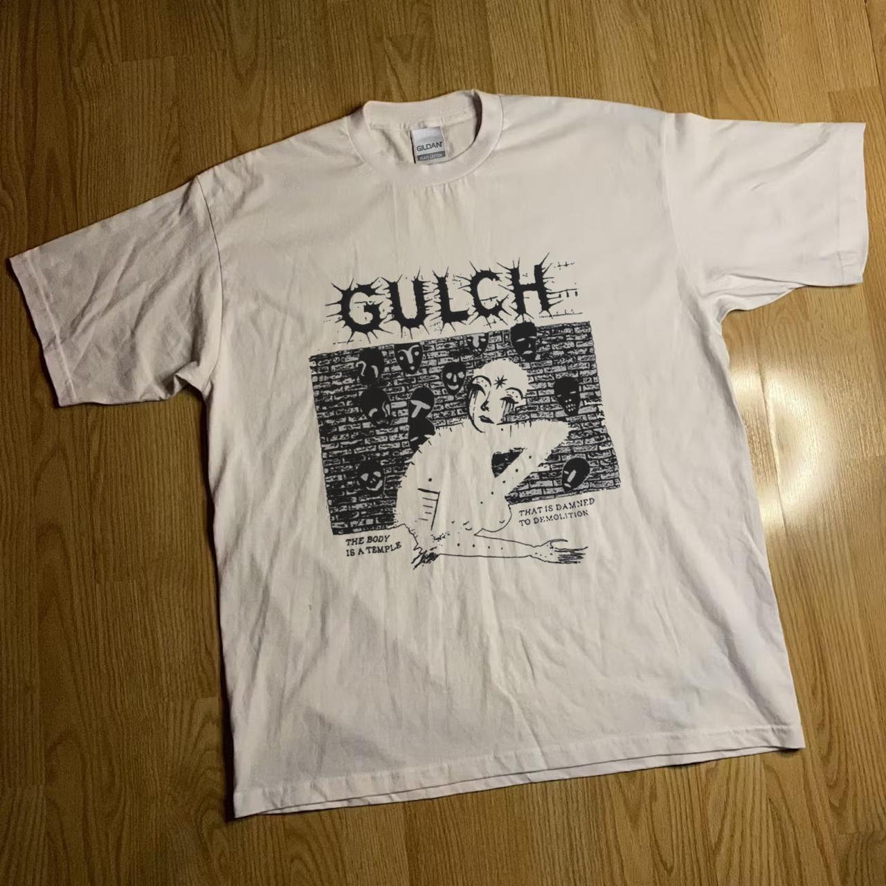 Gulch Band T-Shirt (Black on White) The shirts are... - Depop