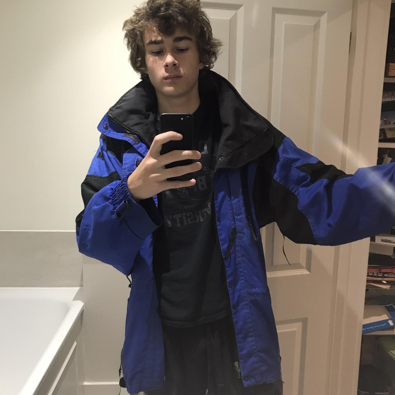 Couloir blue high quality jacket - Depop