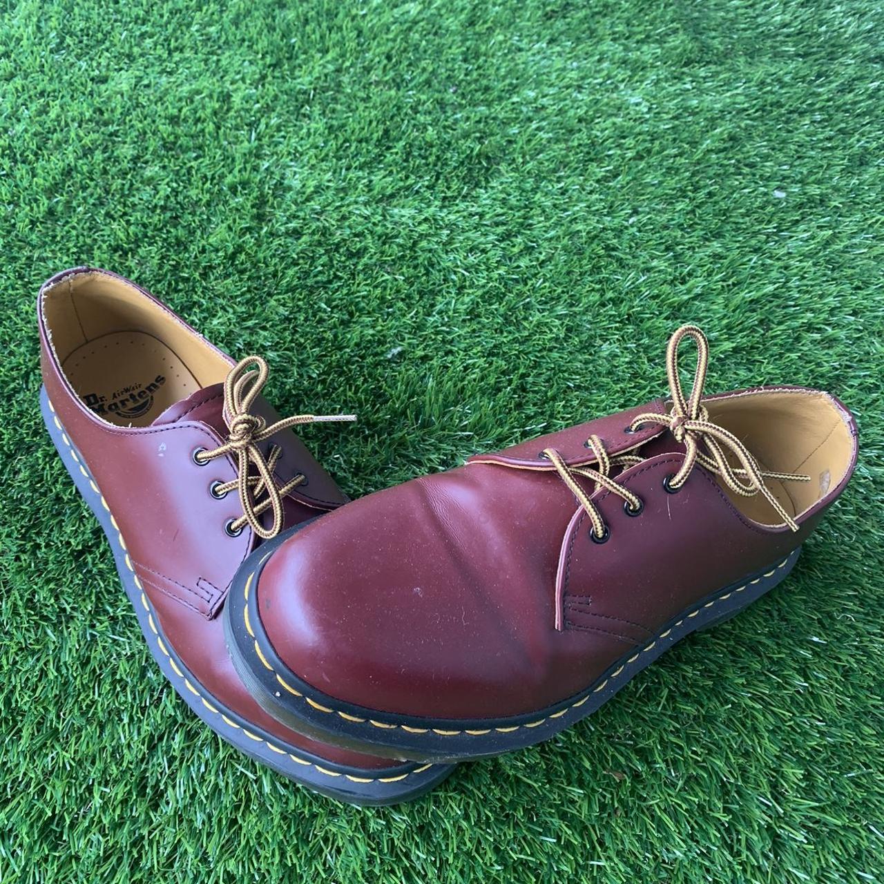 Mr. Burgandy- Burgandy leather Dr. Marten Not... - Depop