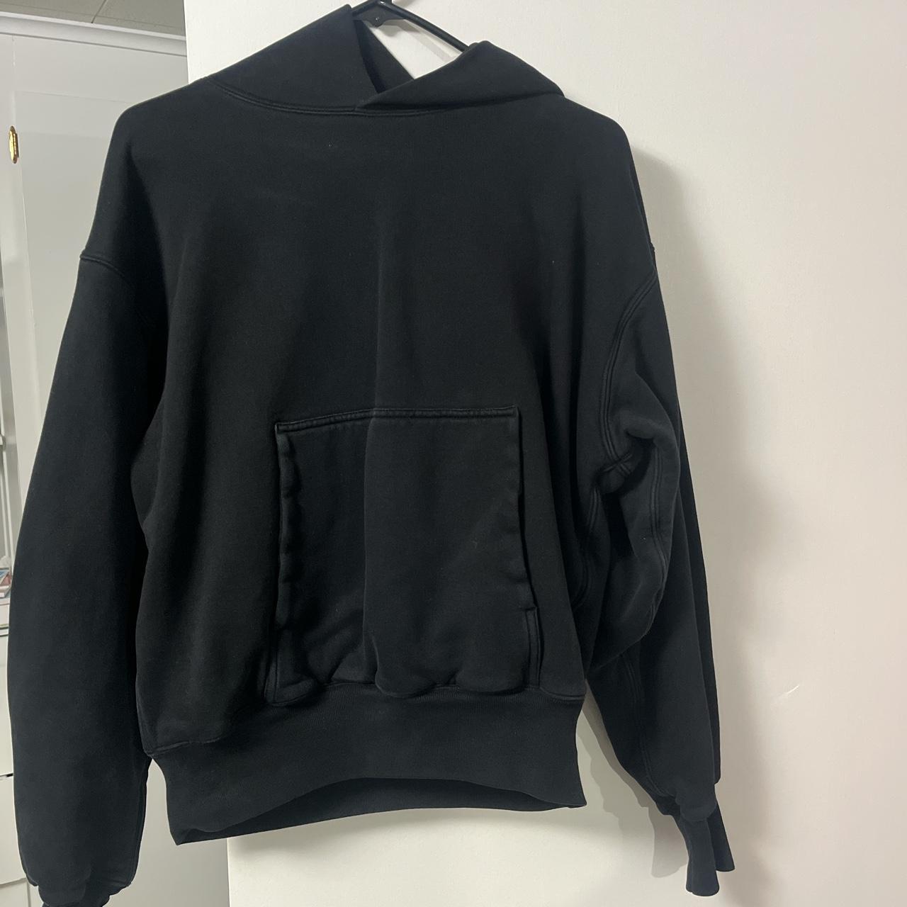 Yeezy Gap Hoodie Black Size Large, fits like S-M - Depop