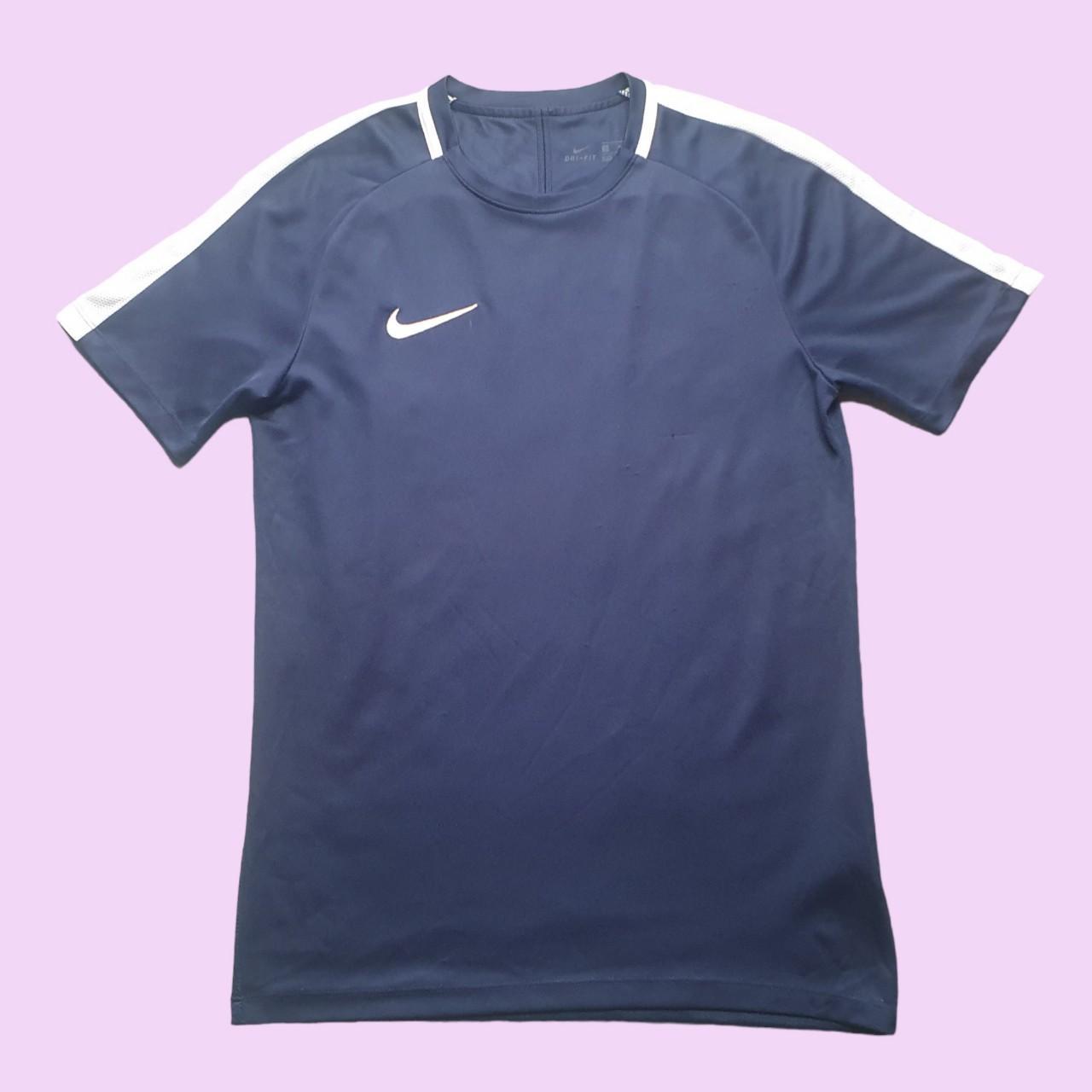 Navy Nike DriFit Fitness Training Sports Tshirt... Depop