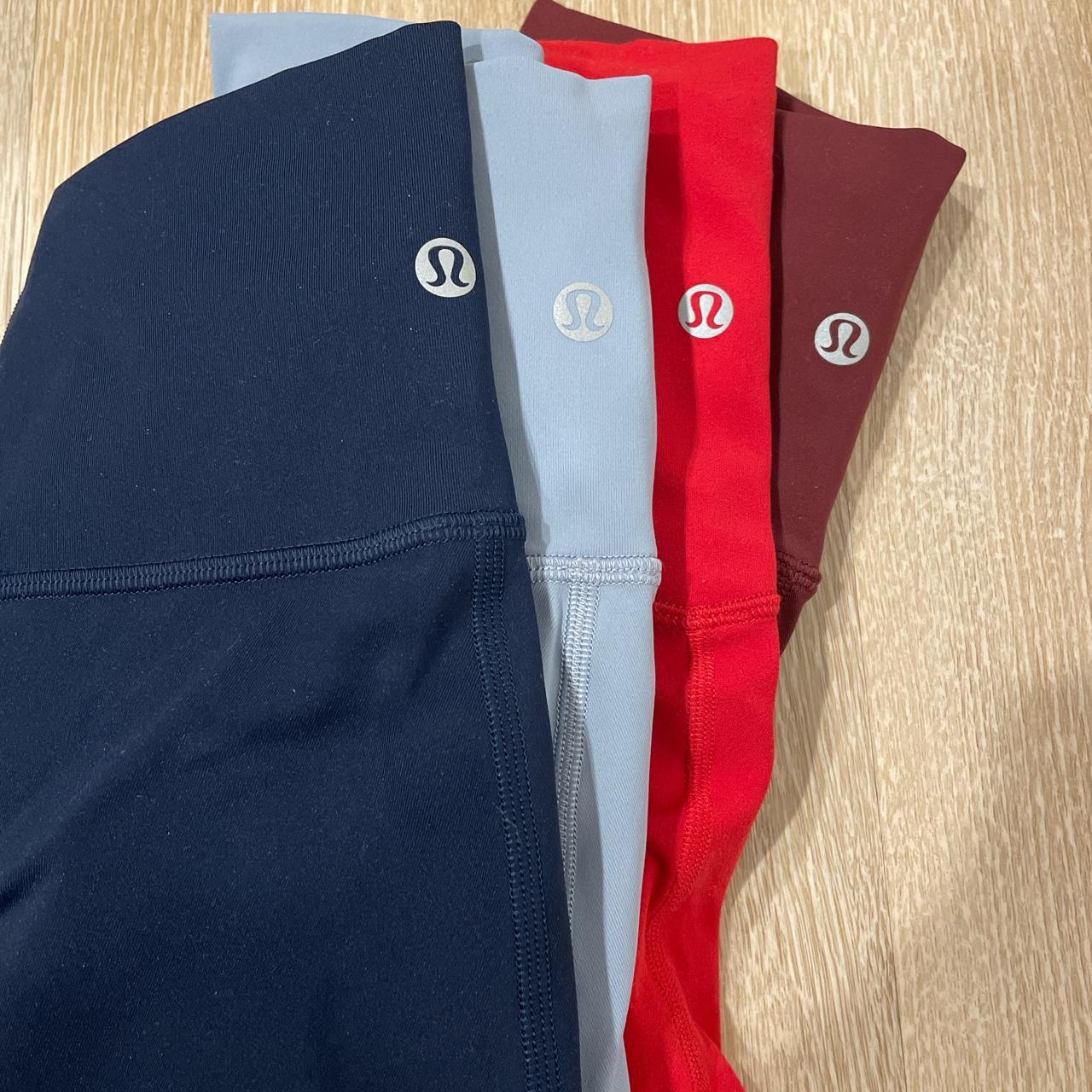 Lulu leggings All size 0/4 Some aligns some wunder... Depop