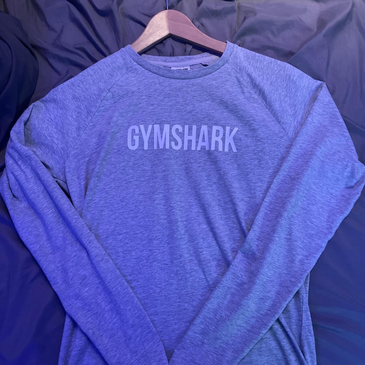 gymshark workout long sleeve Only worn once Depop
