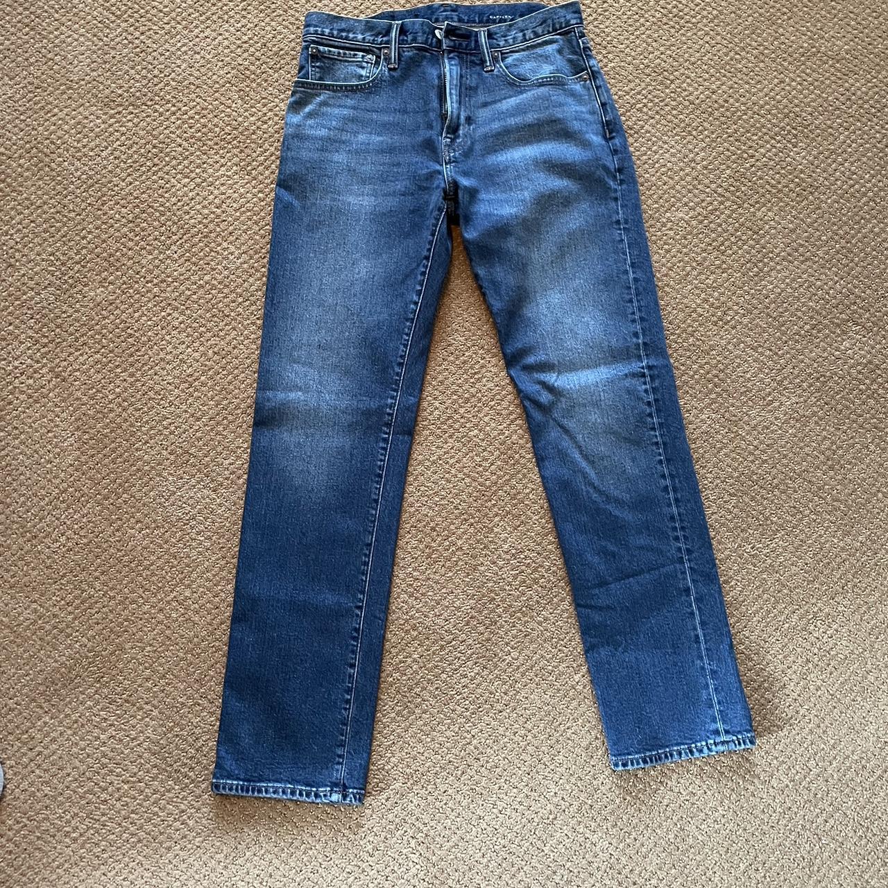 GAP straight leg jeans Size 29 x 30 Never worn.... - Depop