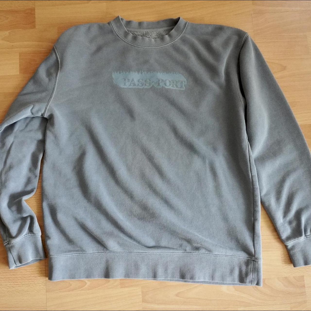 Pass~port skateboards crewneck - size tag missing ,...