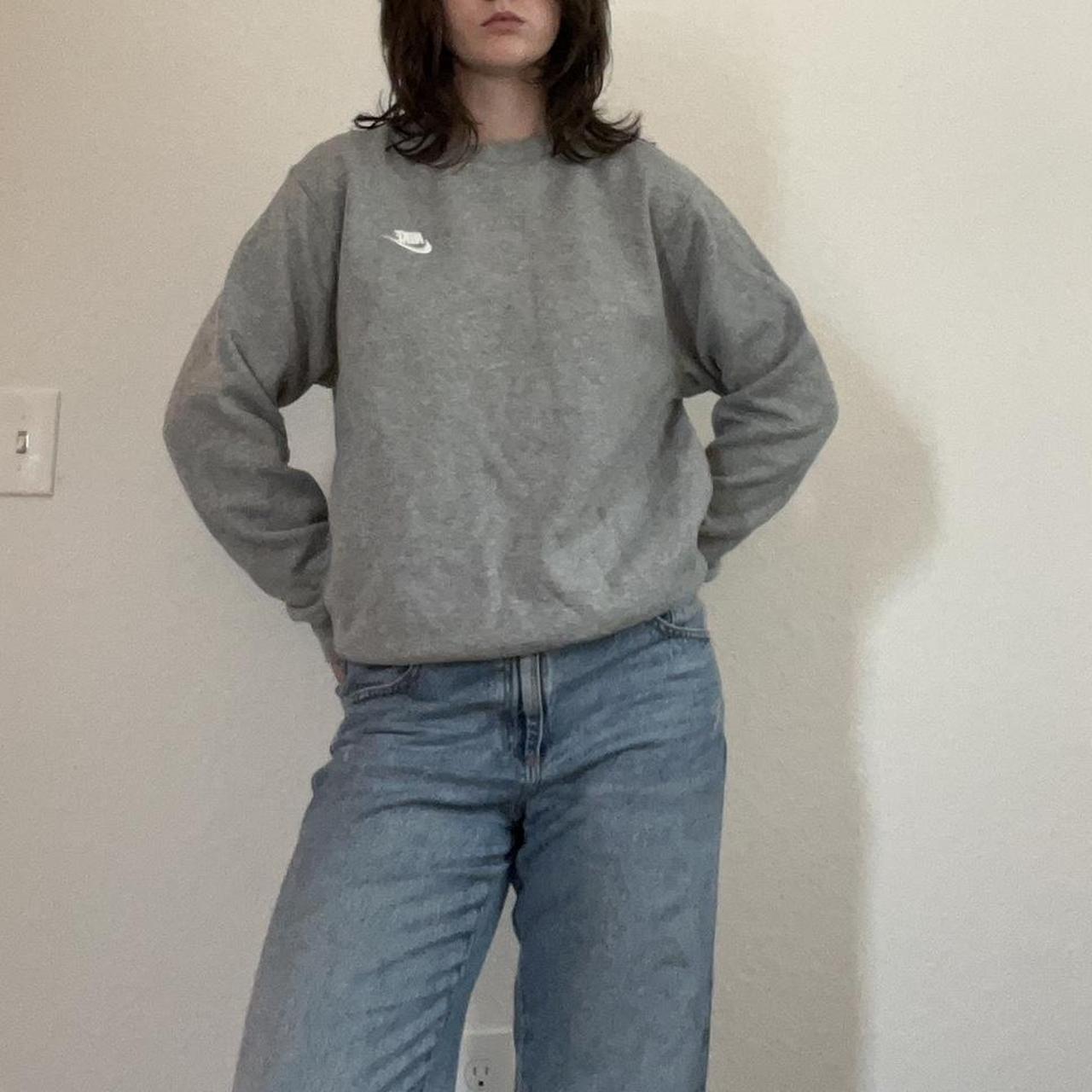 womens gray nike sweatsuit