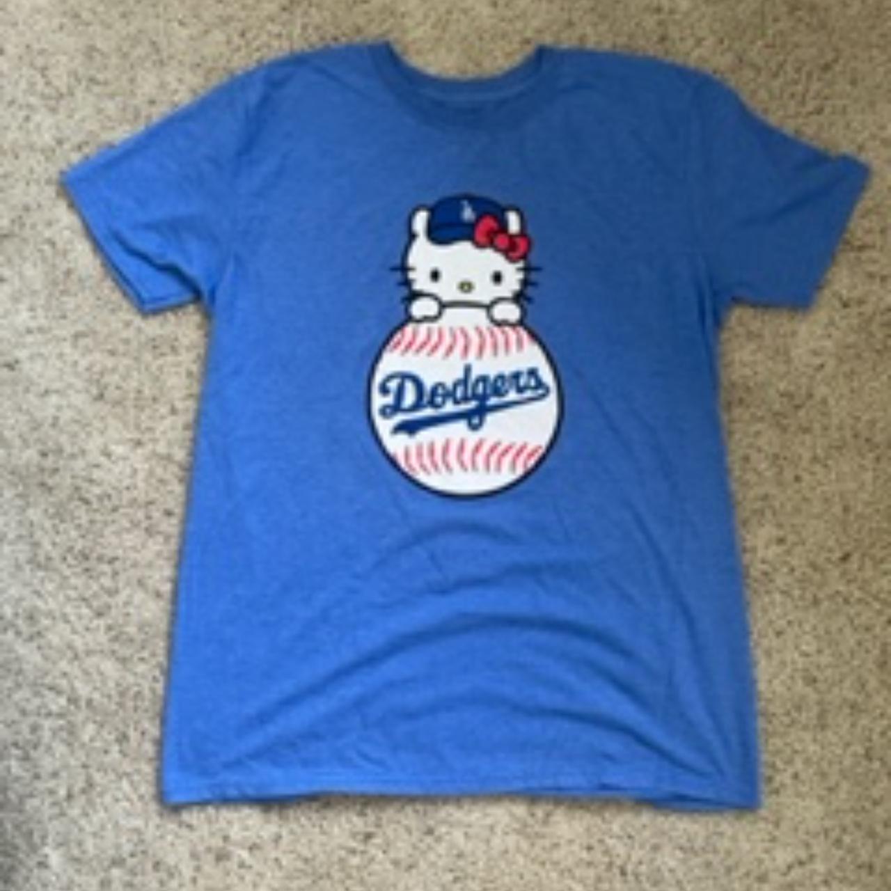 Hello Kitty, Tops, Dodgers Hello Kitty Tshirt