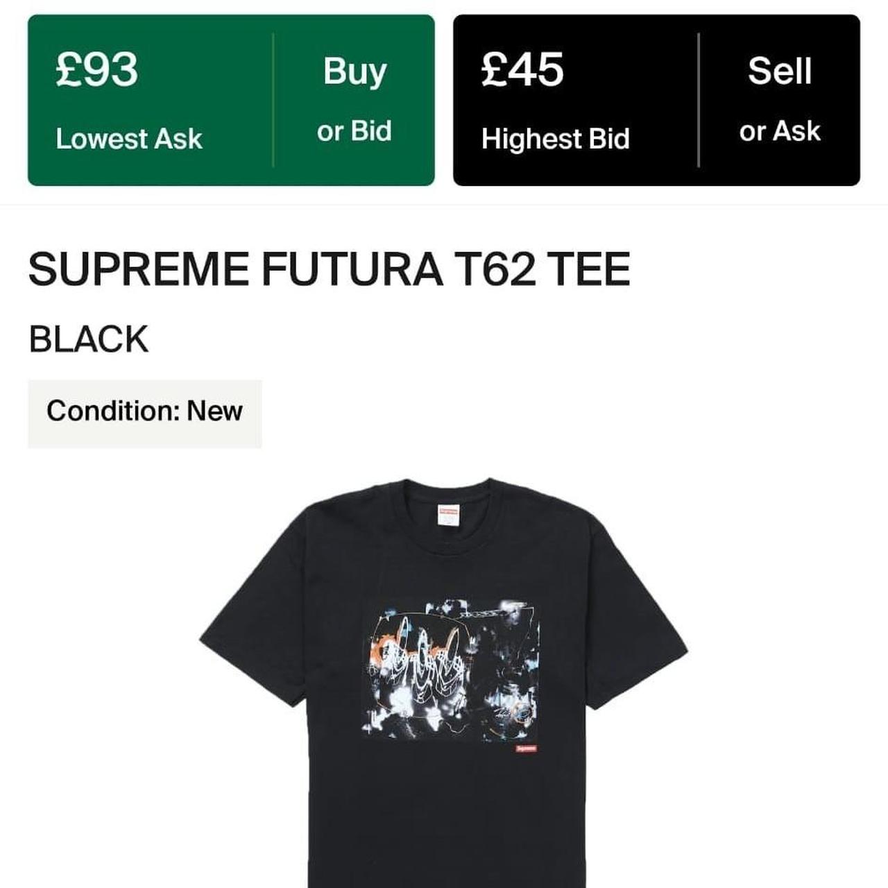 Supreme futura tee , Black , Size L , Brand new...