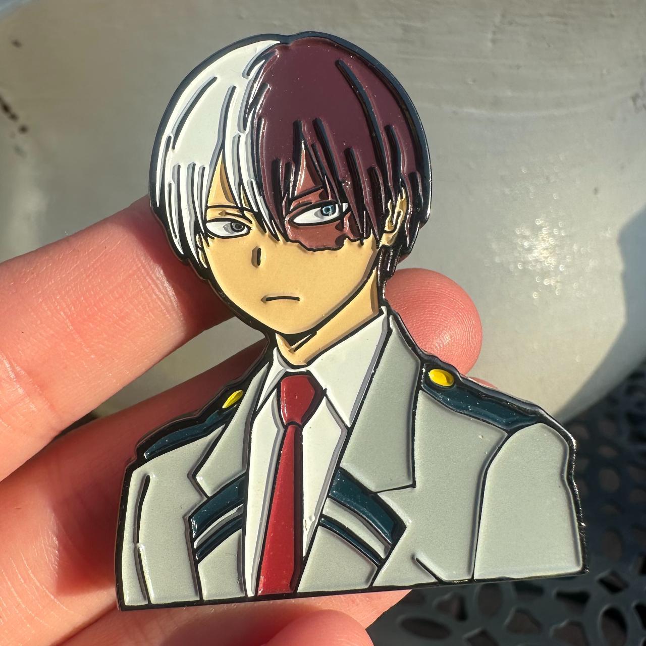 My Hero Academia Todoroki Anime Enamel Pin on sale on Pin