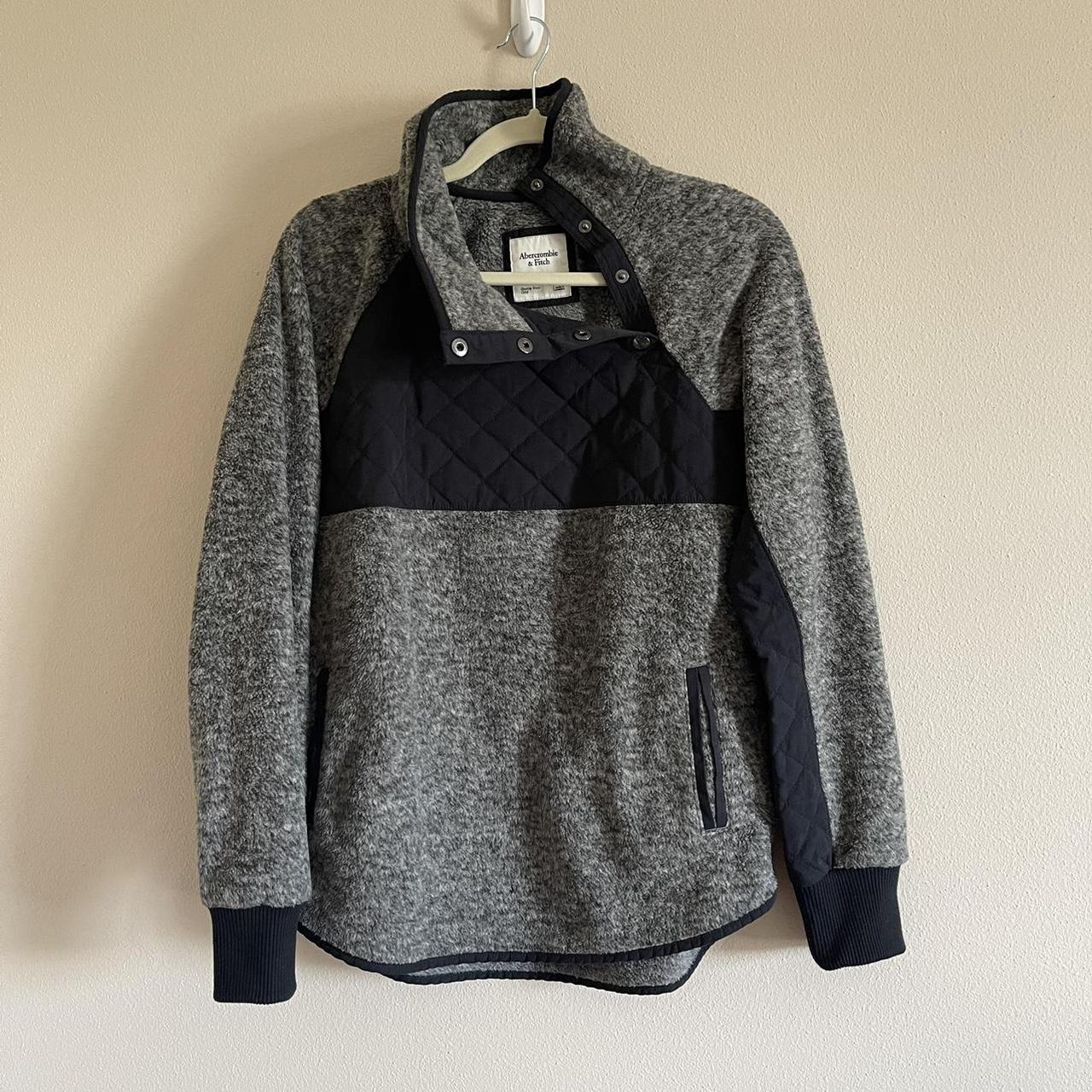 Abercrombie snap clearance pullover