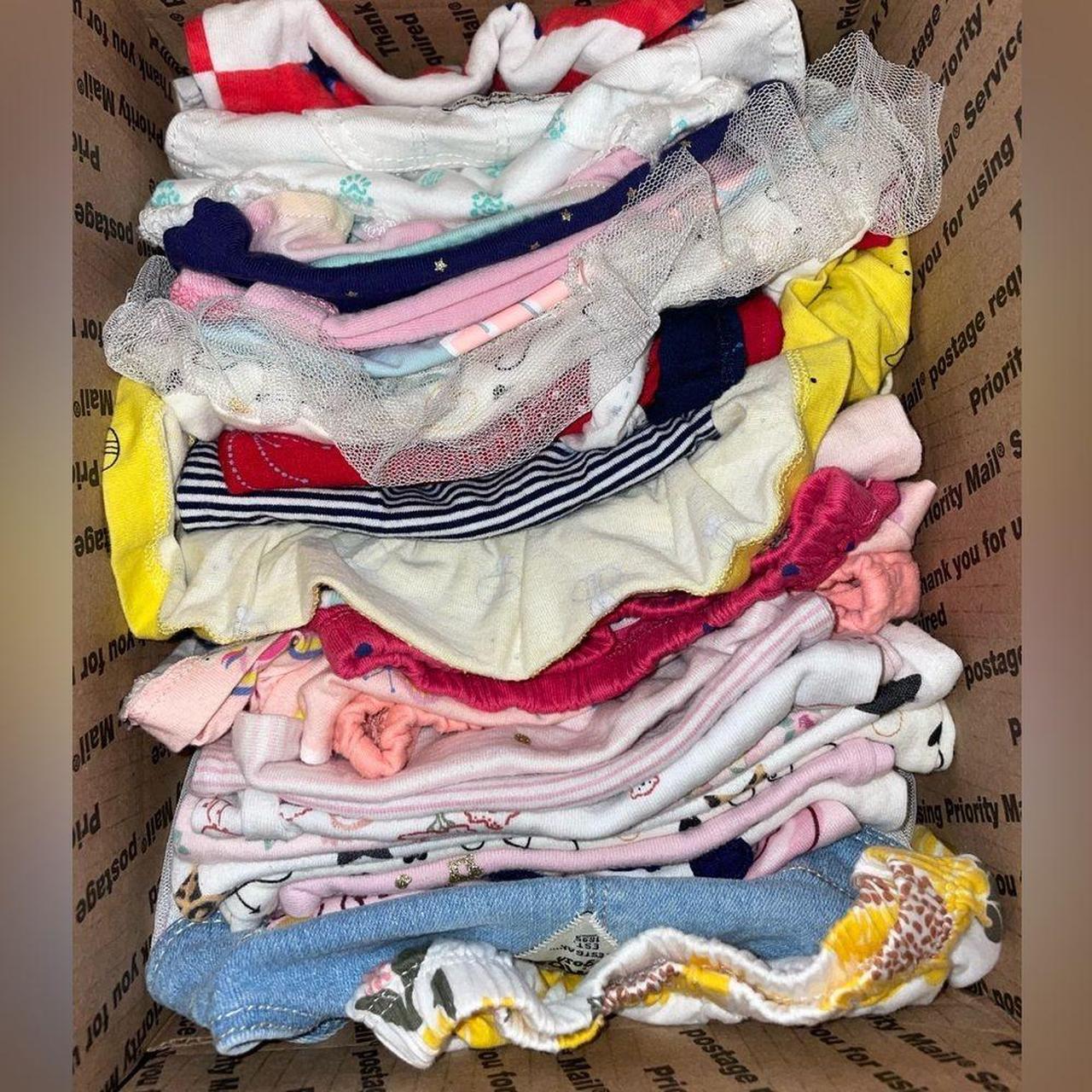 30 Pieces- 3 Months Girls Summer Clothes Box #1 - Depop