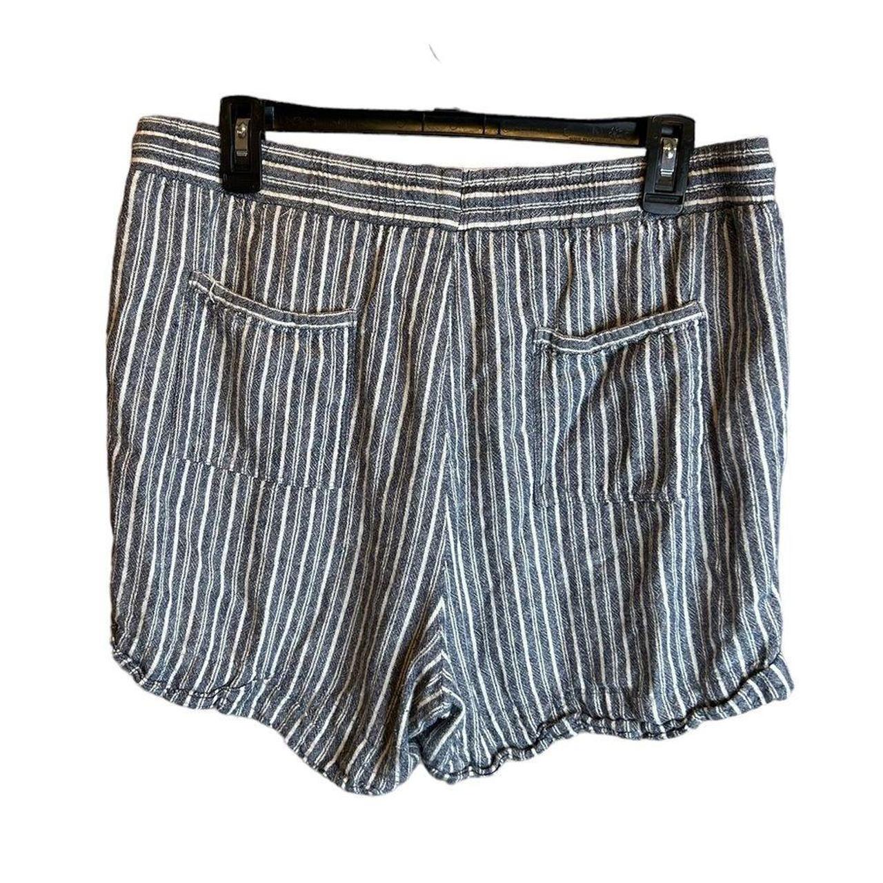 ellen tracy linen shorts