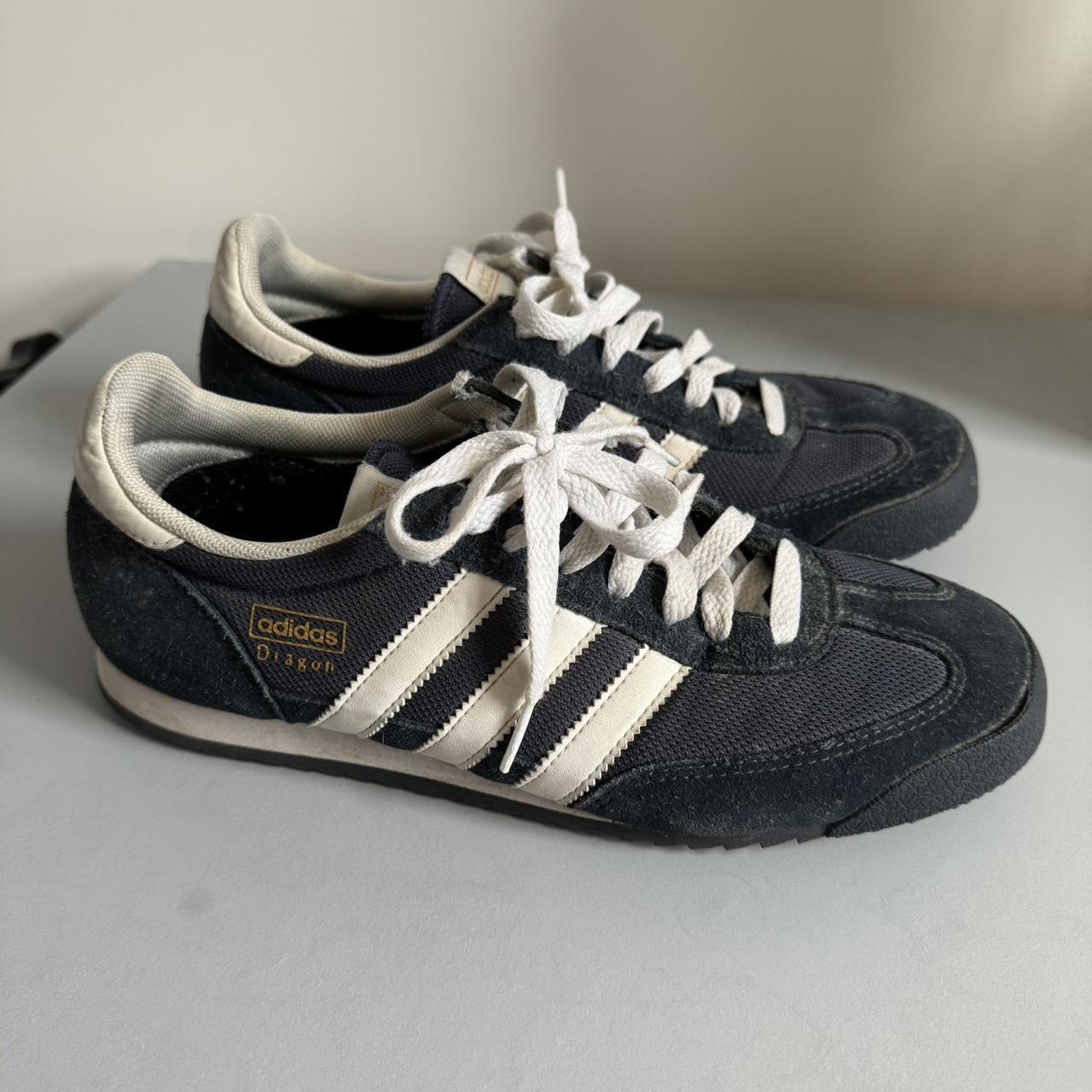 Adidas Dragon Mens Originals Trainers Navy UK Size. Depop