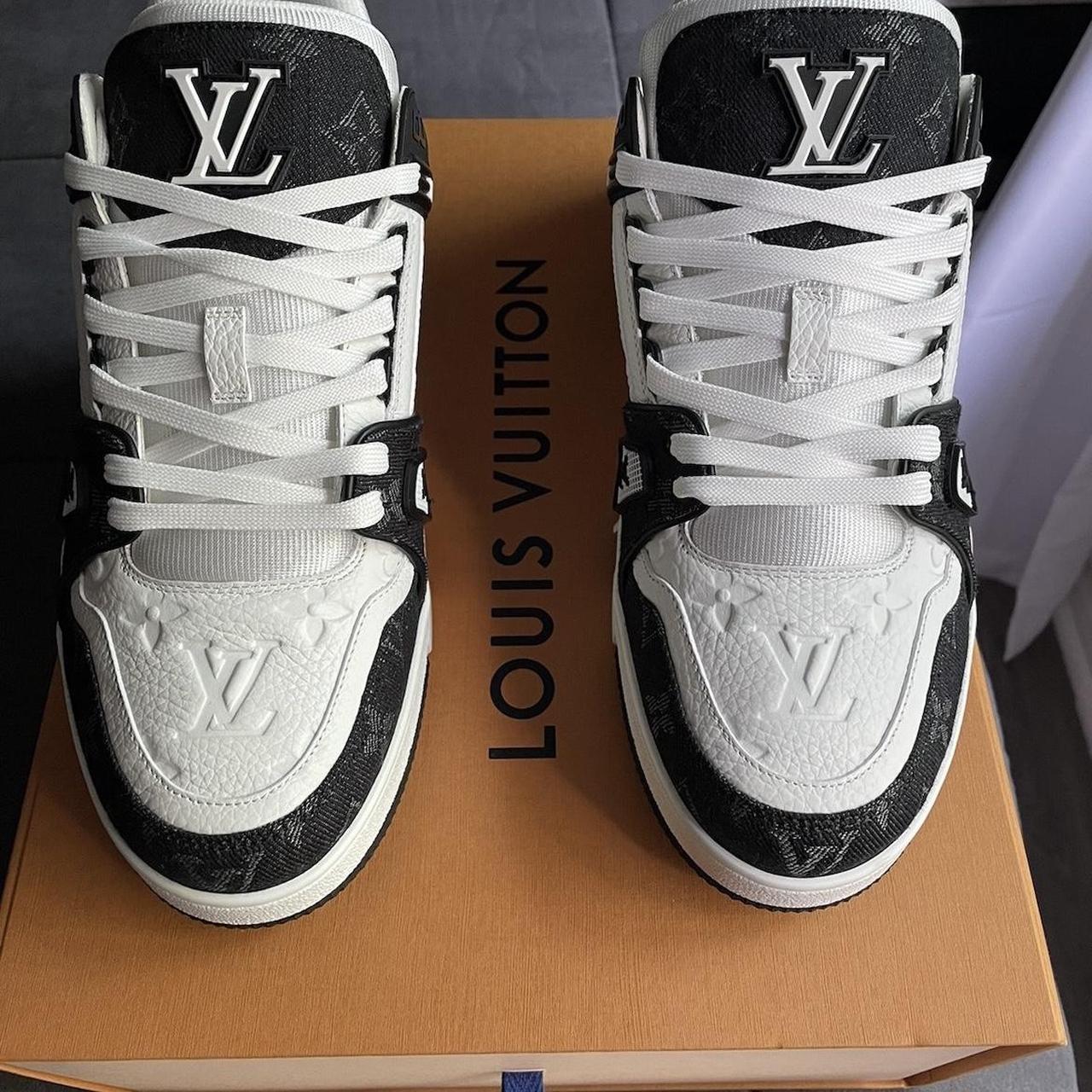 Louis Vuitton sneakers I bought them and they were a - Depop