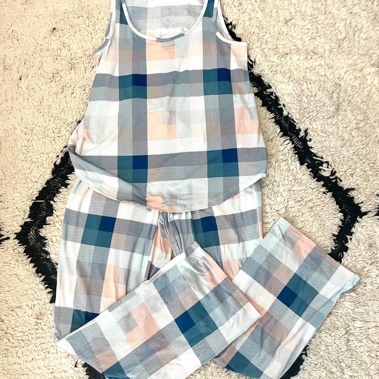 Eddie Bauer matching pajama set size M #pajamas... - Depop