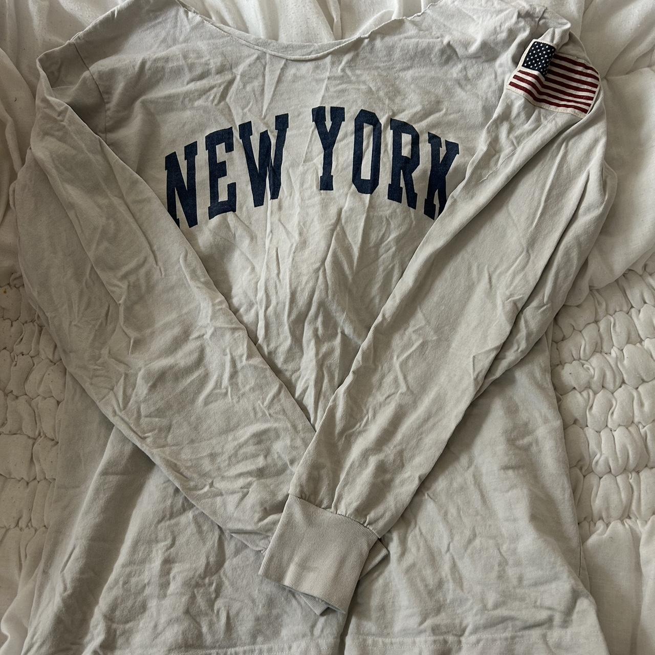 Brandy Melville New York off the shoulder sweater | Depop