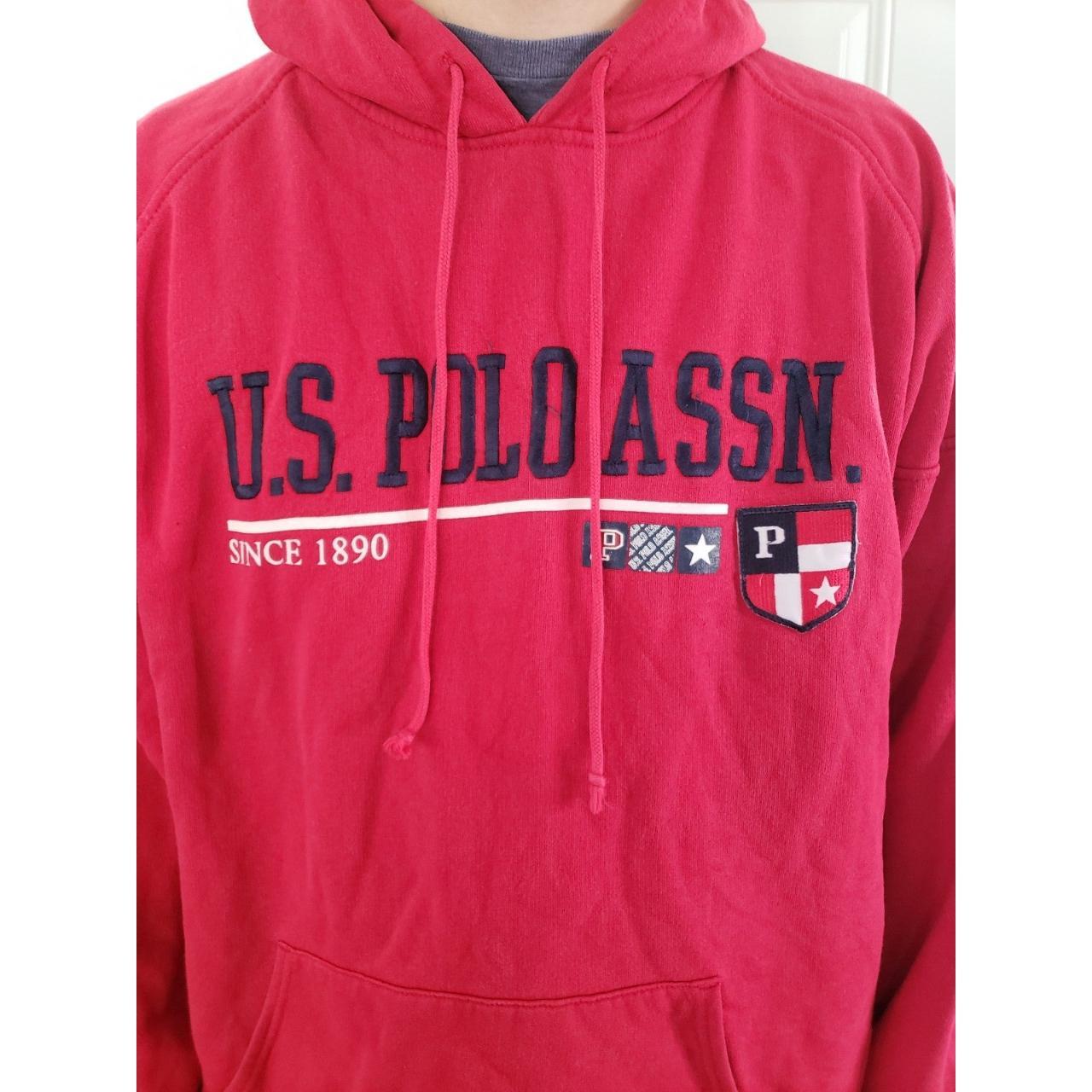 U.S. Polo Assn. Men's Red Sweatshirt (4)