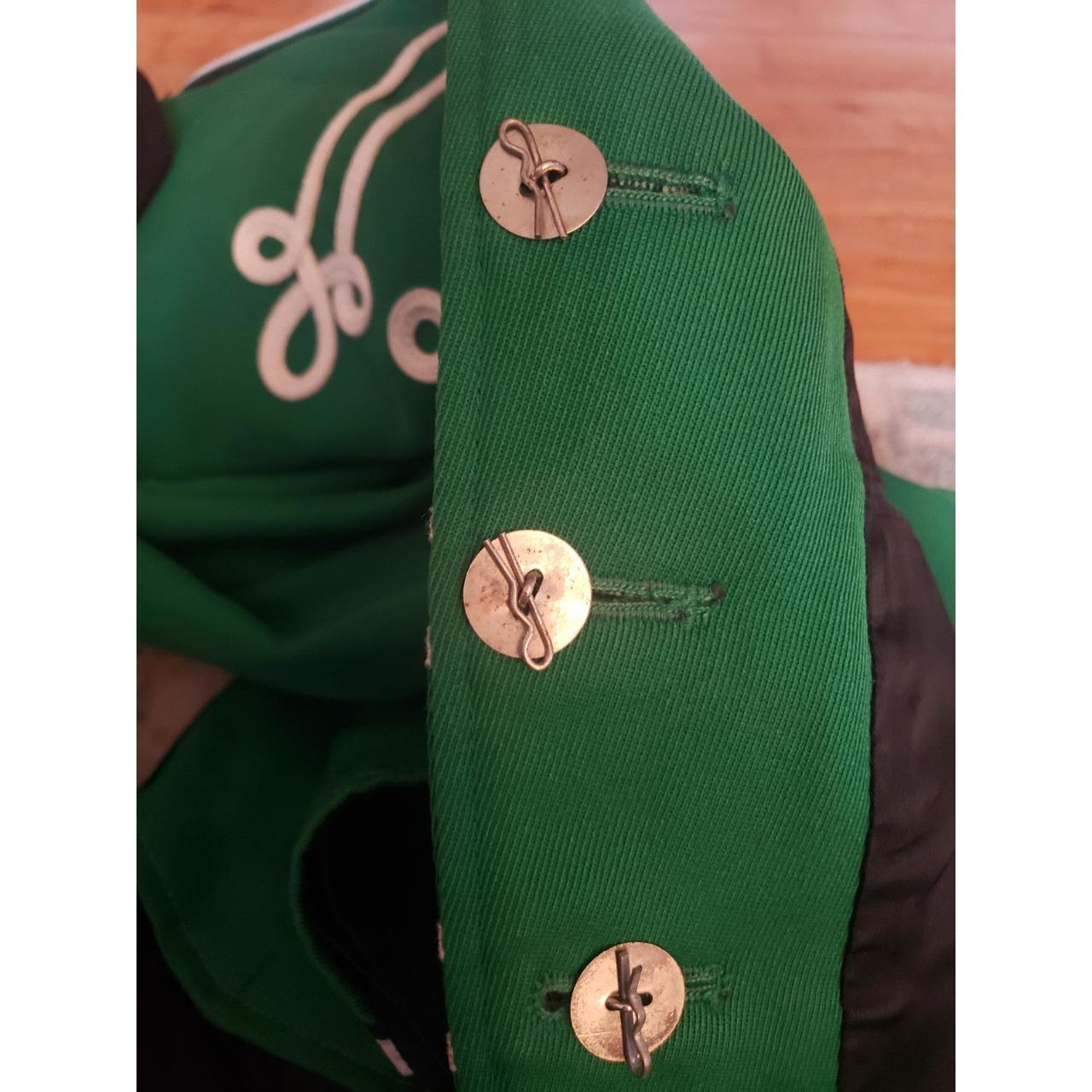 Vintage Green Band Uniform Jacket For my emo - Depop