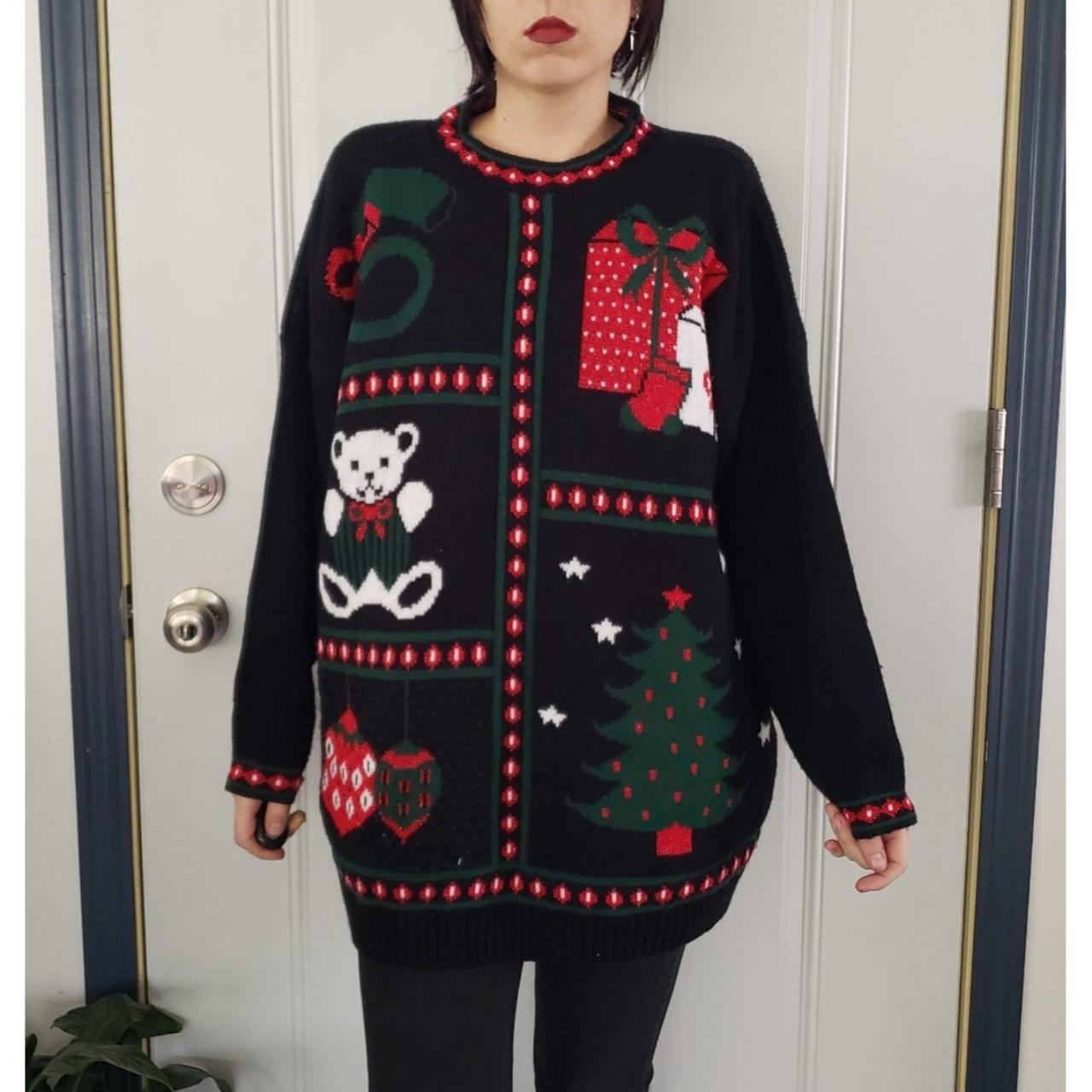 90s Maternity Christmas Sweater This adorable... Depop