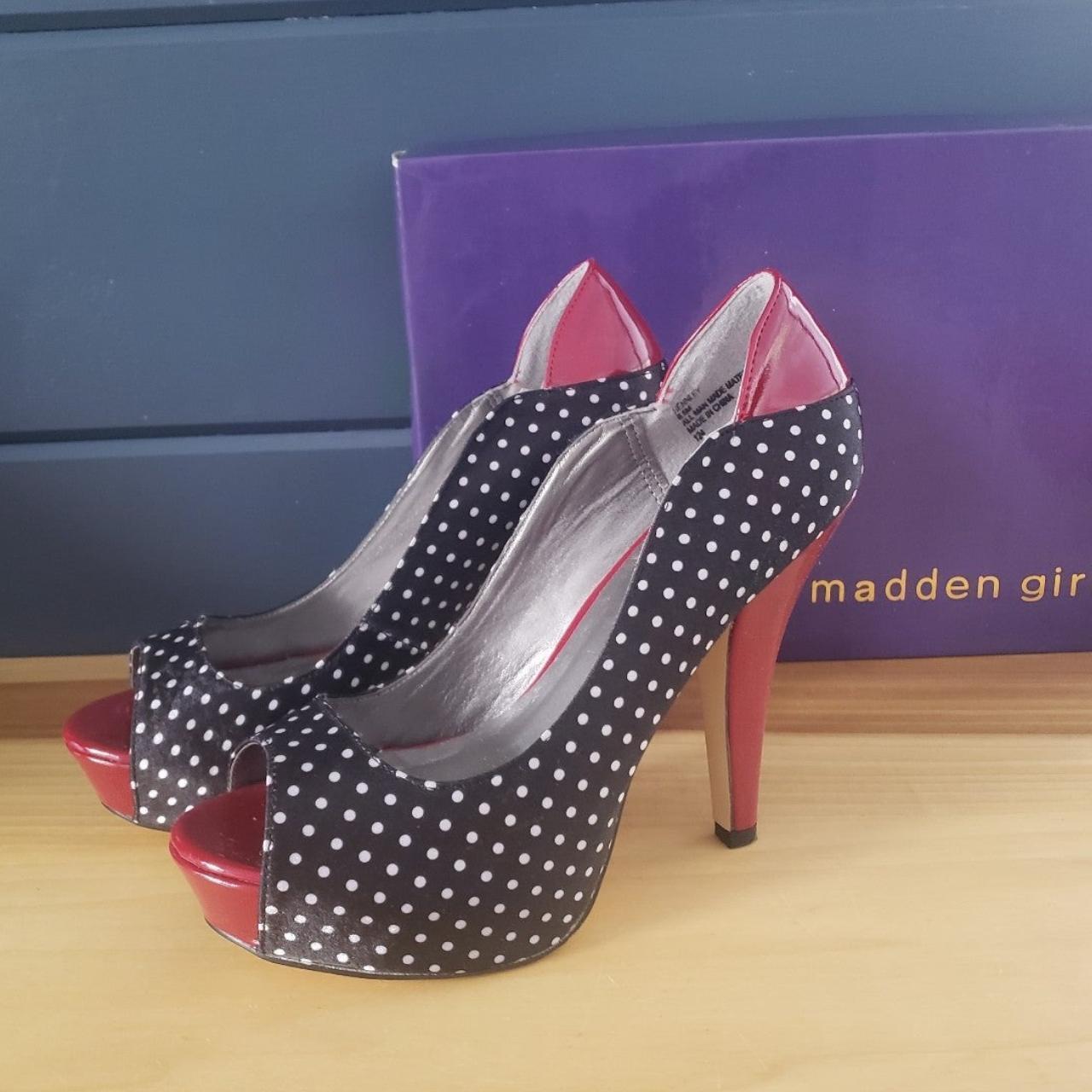 Madden fashion girl peep toe heels